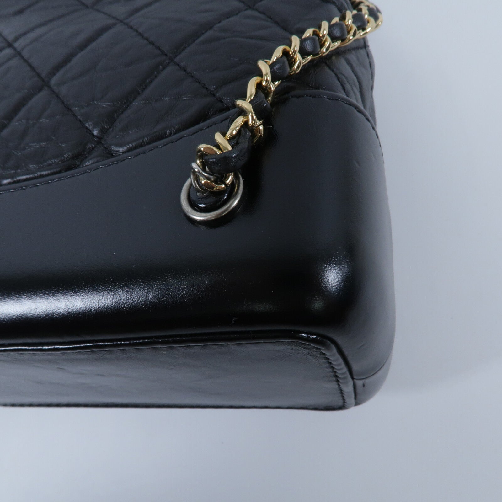 CHANEL 牛皮皮革Gabrielle BackPack鏈帶背包