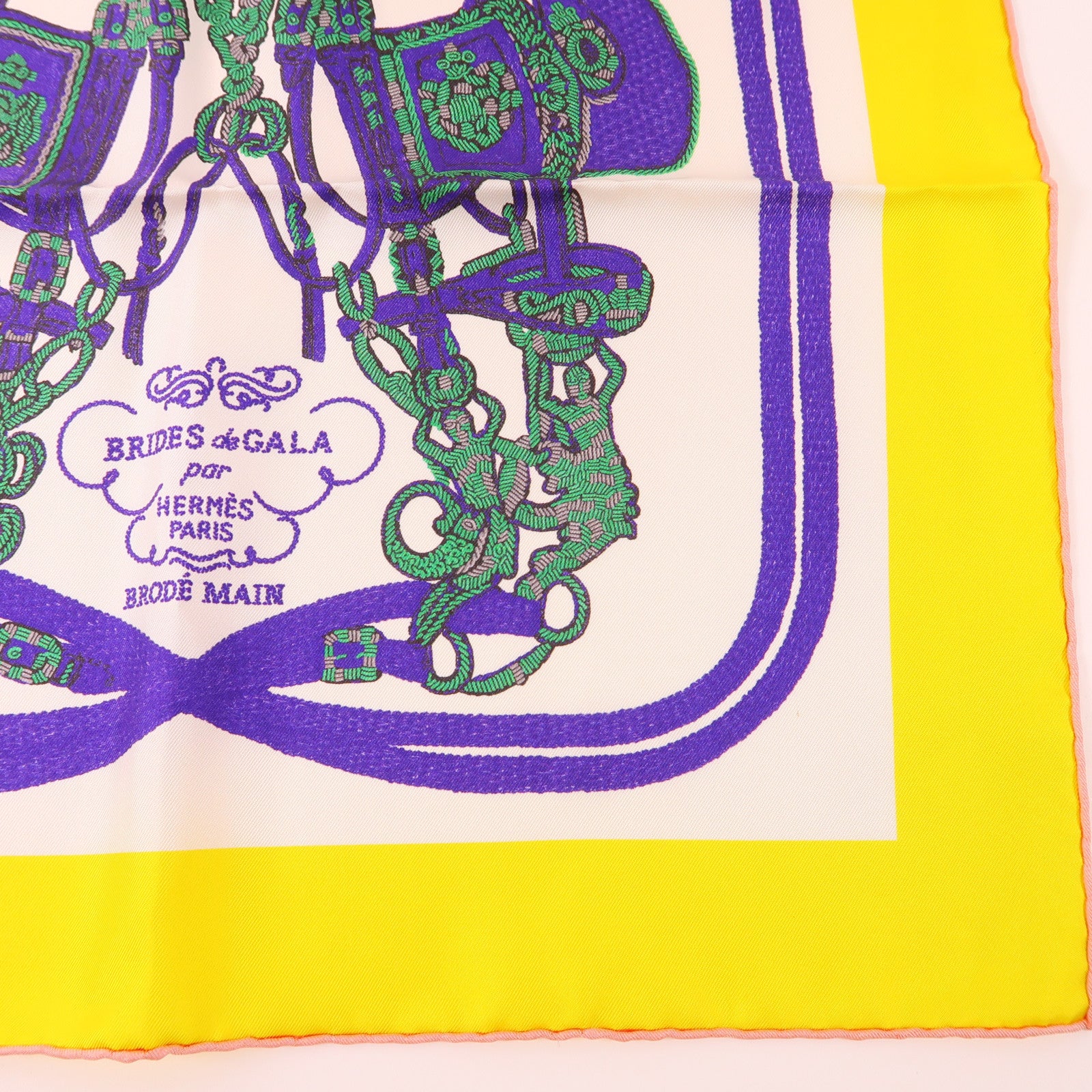 HERMES 絲質Scarf 40x40絲巾