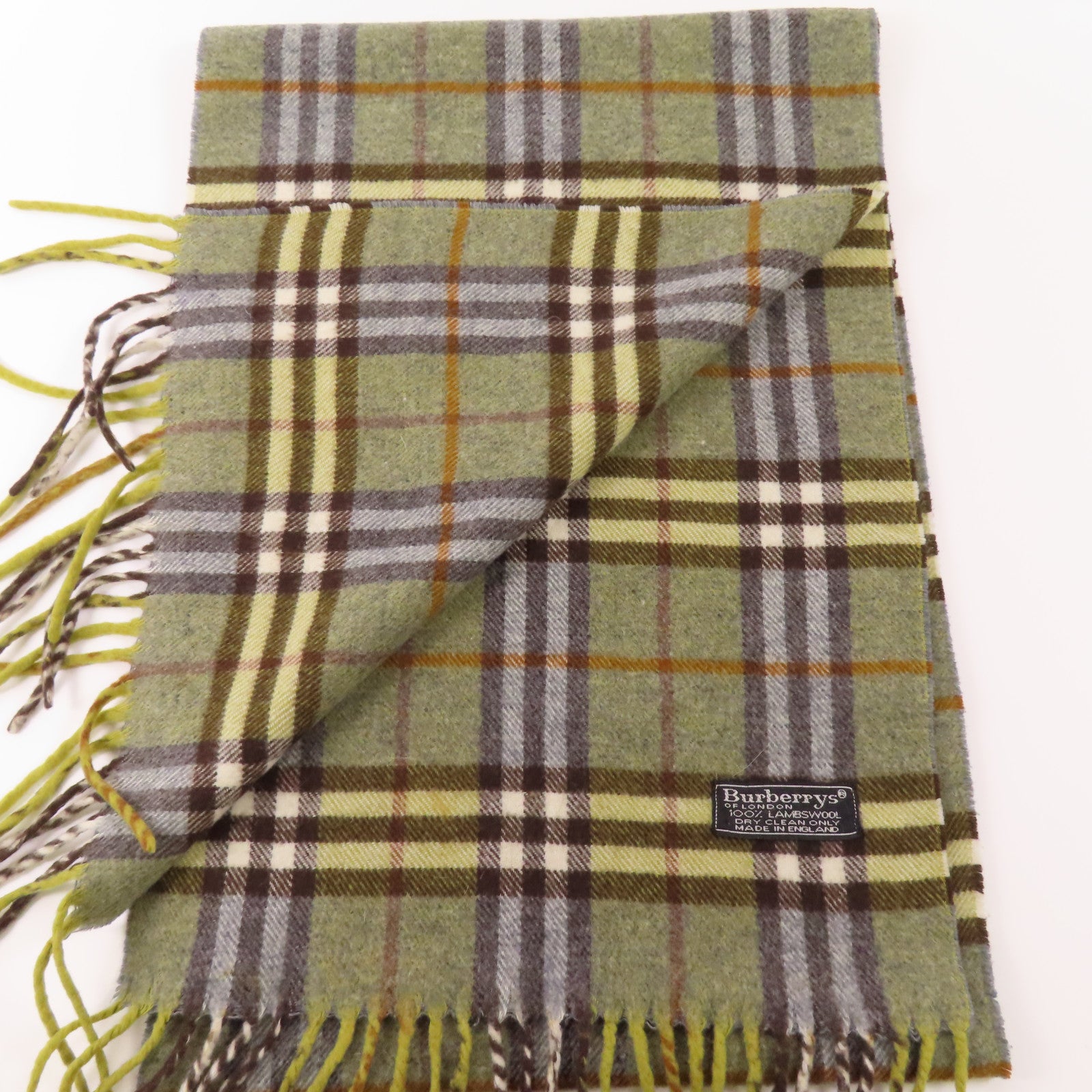BURBERRY 羊絨Scarf圍巾