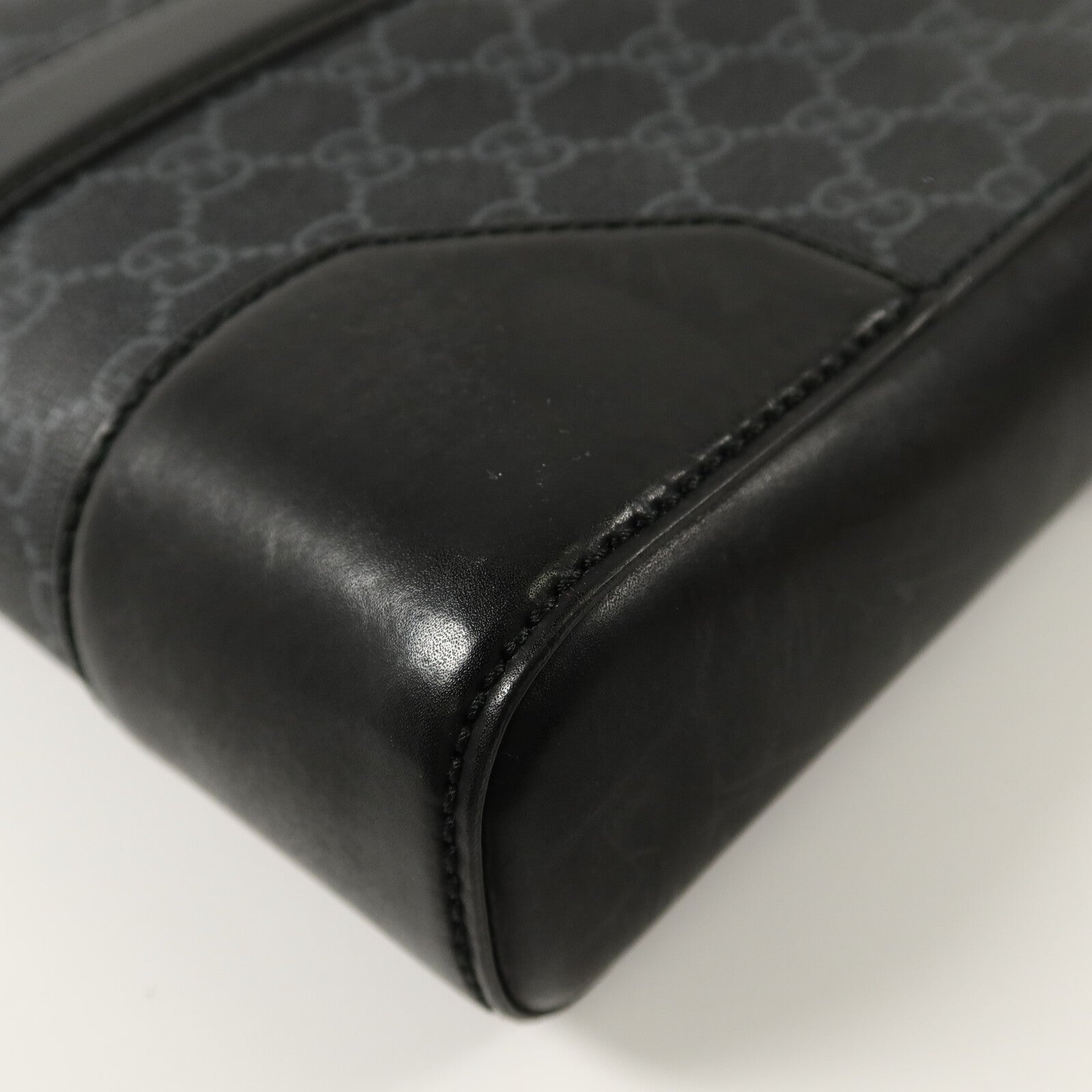 GUCCI 塗層帆布GG Supreme Briefcase肩背袋