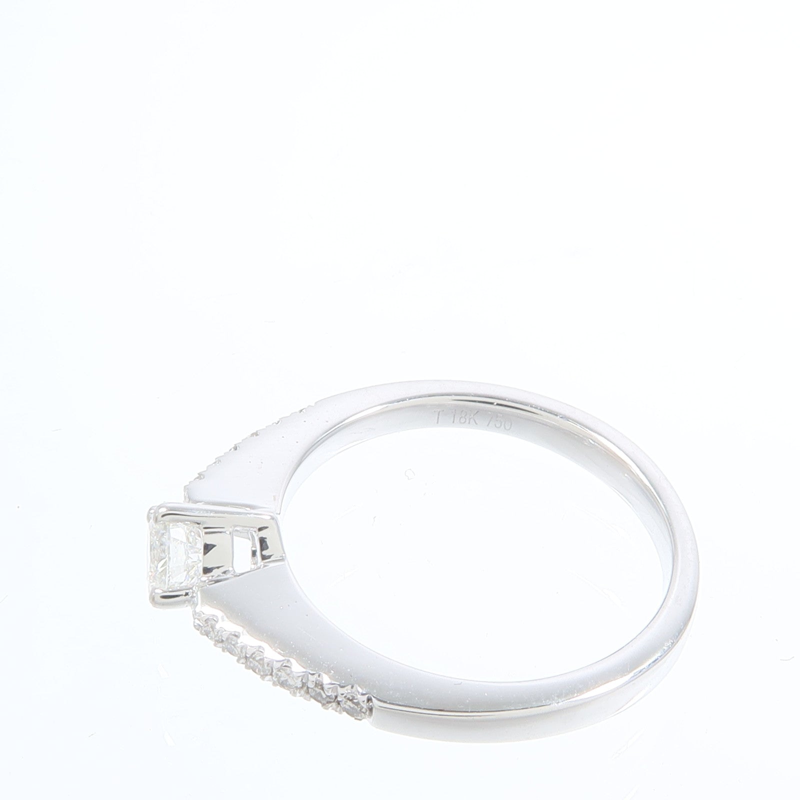 JEWELRY 18K白金Diamond Ring鑽石戒指