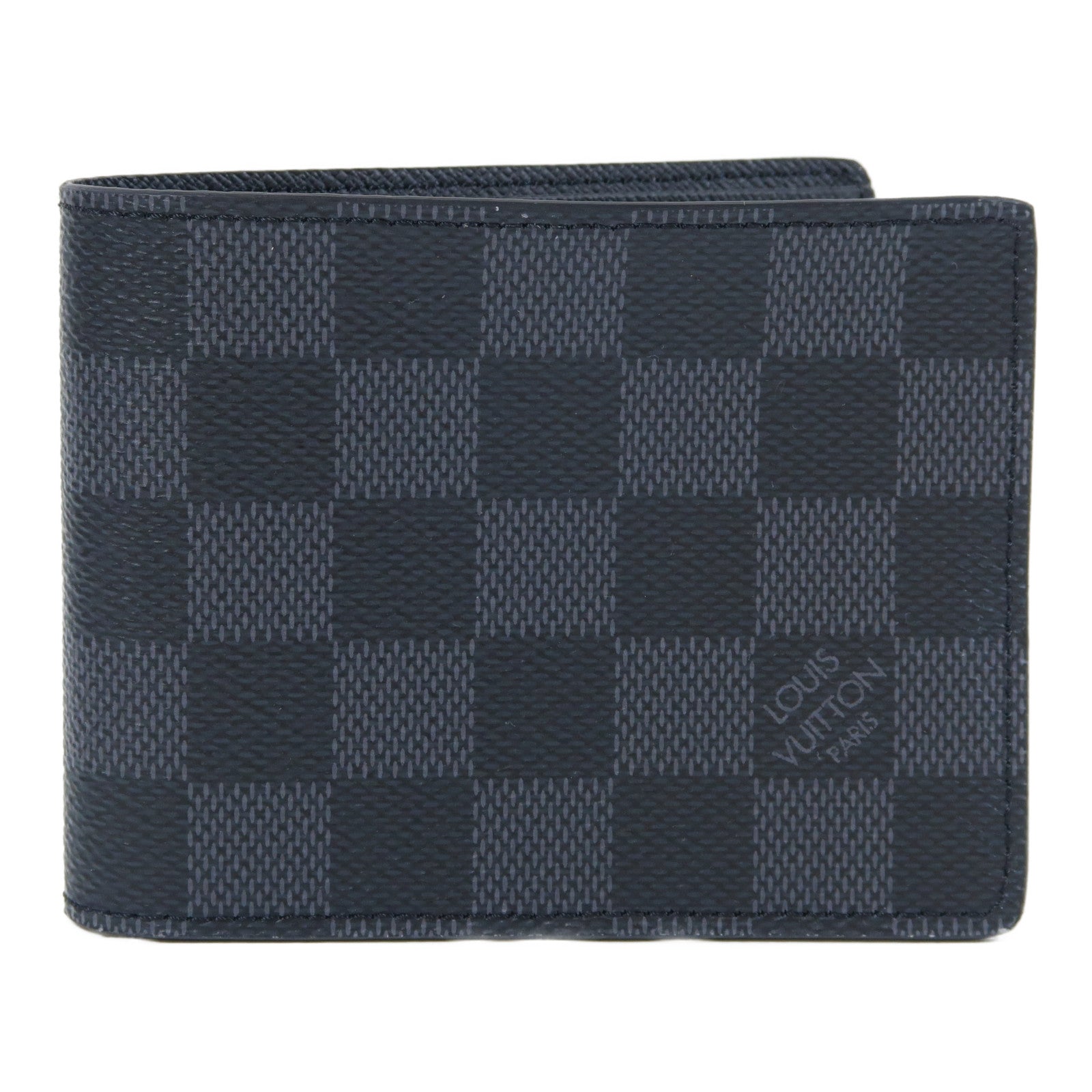LOUIS VUITTON 【激減優惠】Damier Graphite Slender Wallet錢包黑色/灰色