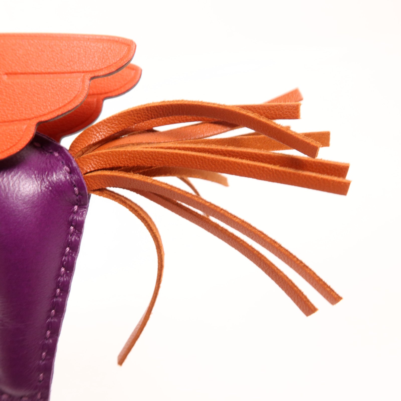 HERMES Milo/Swift皮革Rodeo Pegase PM掛飾