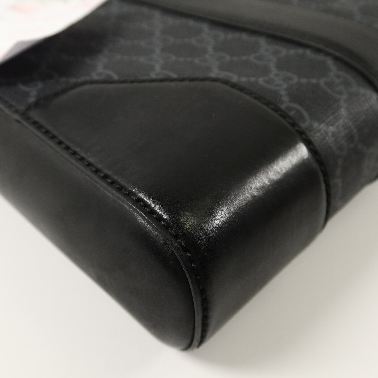 GUCCI 塗層帆布GG Supreme Briefcase肩背袋