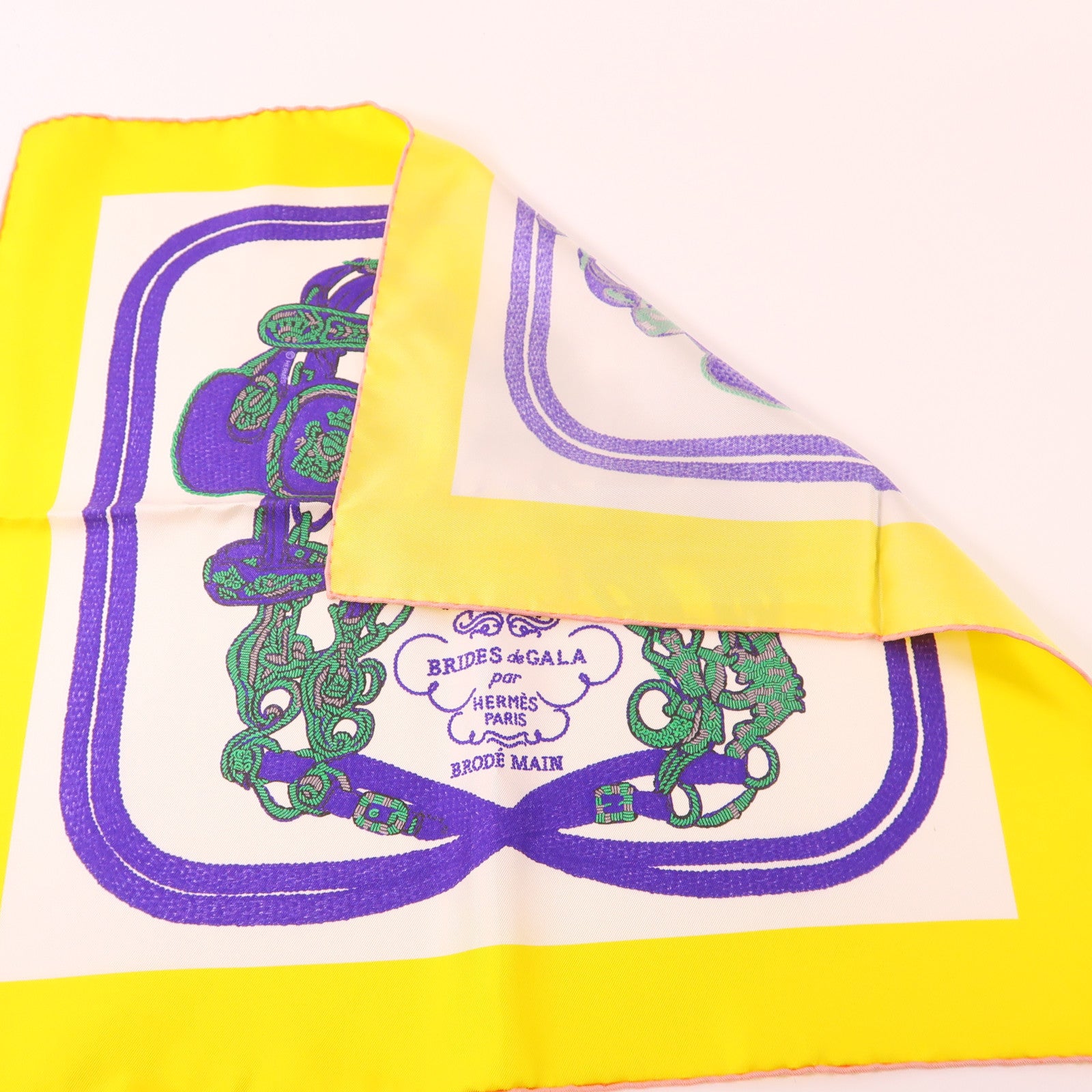 HERMES 絲質Scarf 40x40絲巾