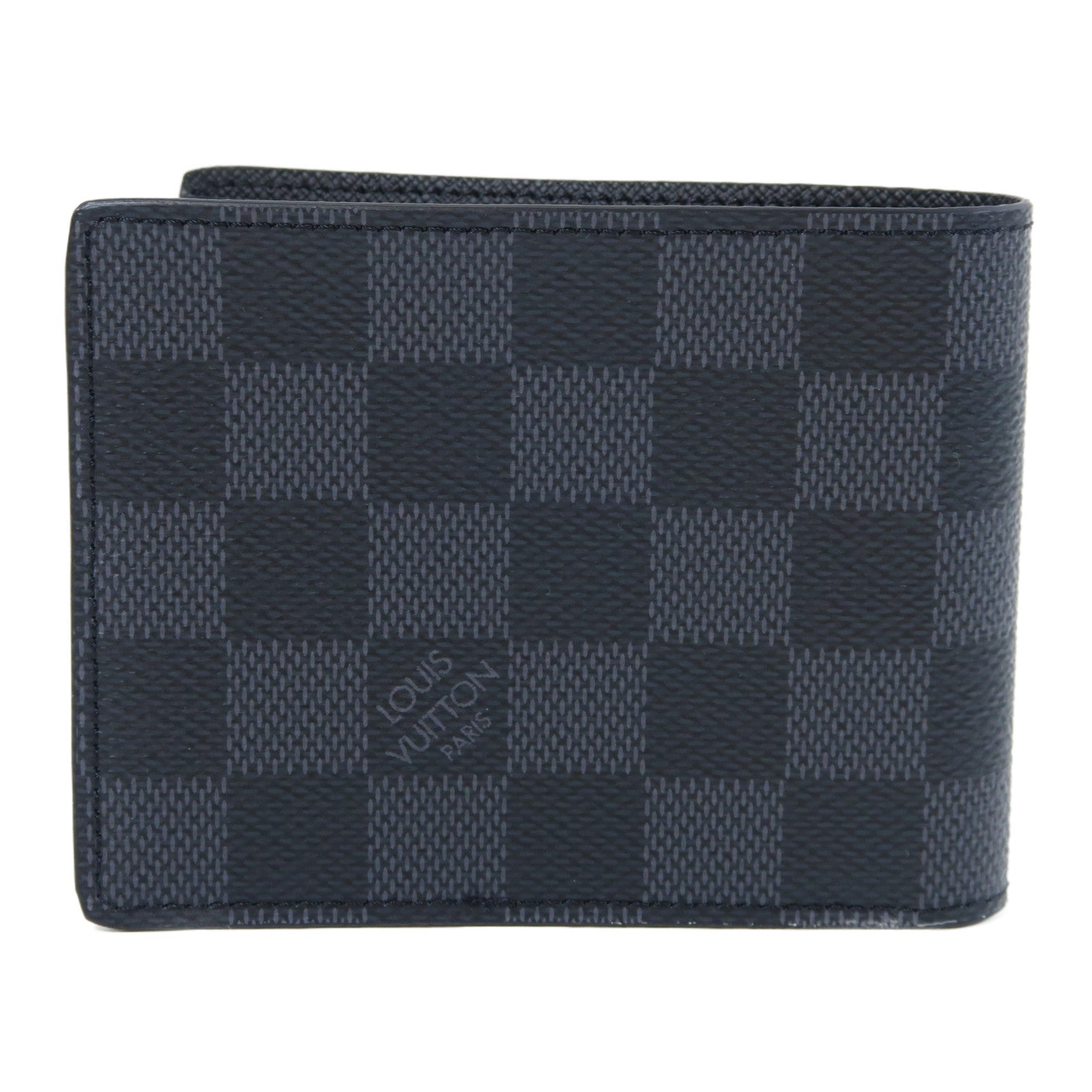LOUIS VUITTON 【激減優惠】Damier Graphite Slender Wallet錢包黑色/灰色