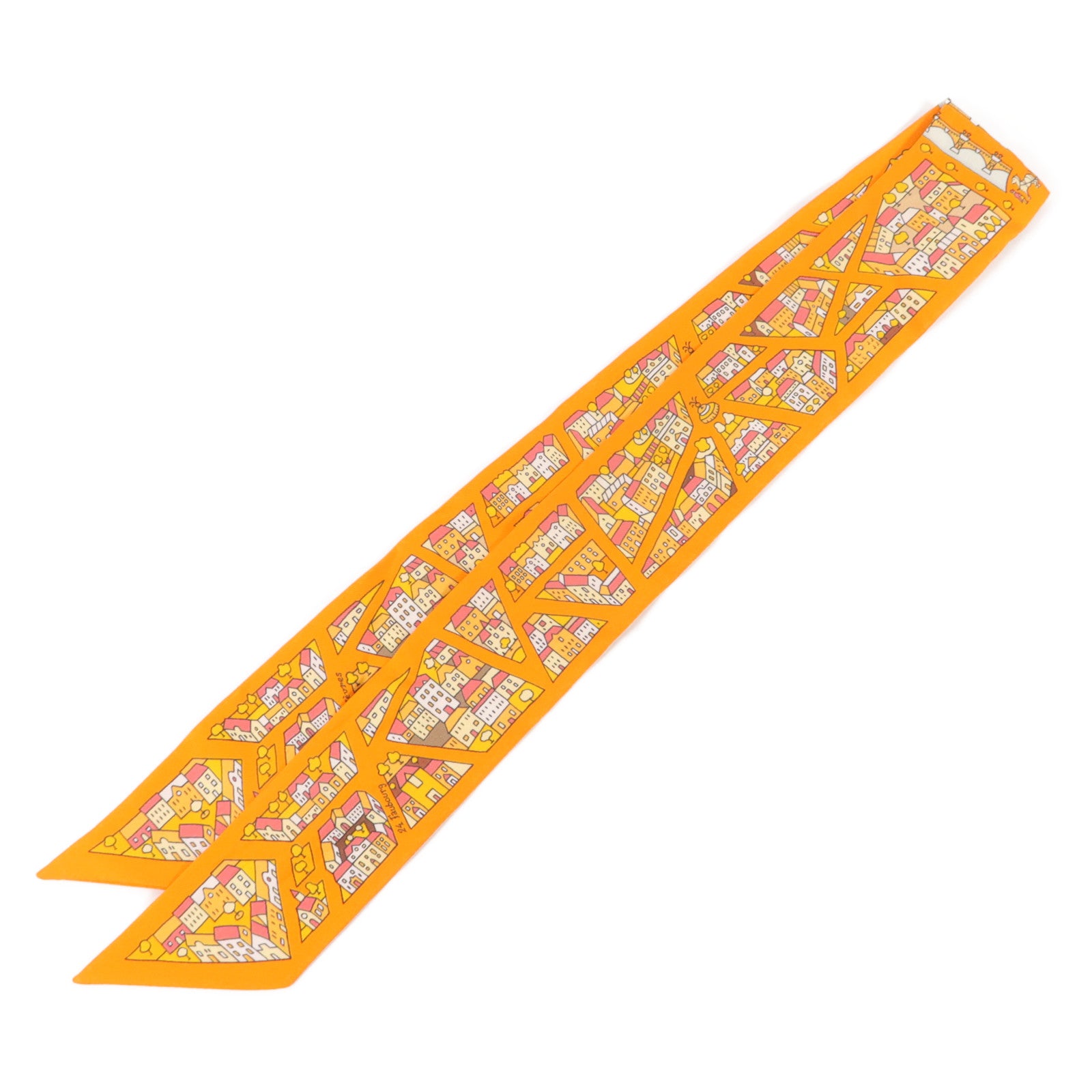 HERMES 絲質Twilly絲巾