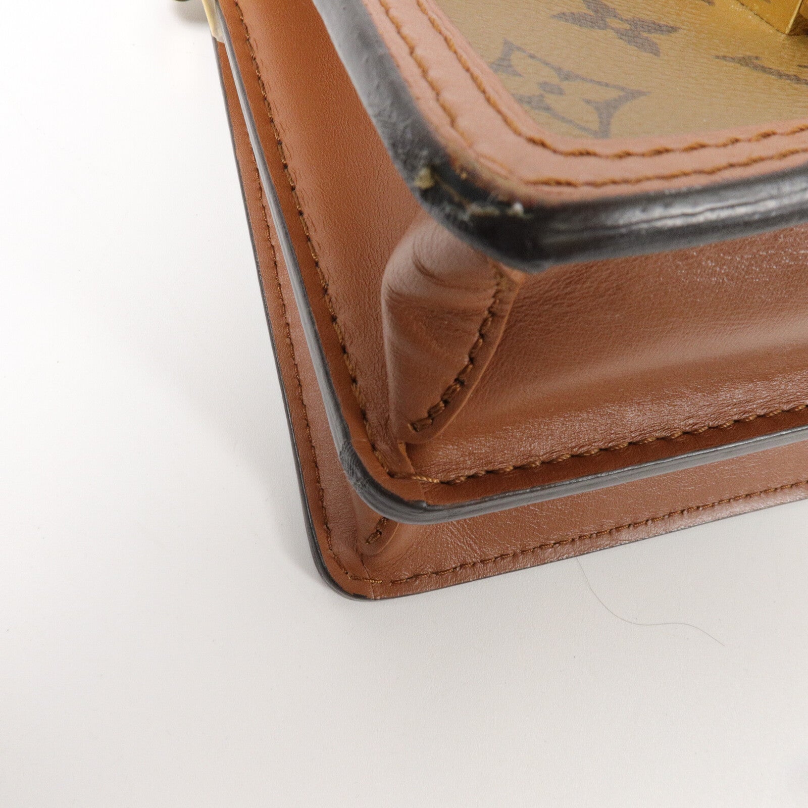 LOUIS VUITTON Monogram Reverse Mini Dauphine肩背袋