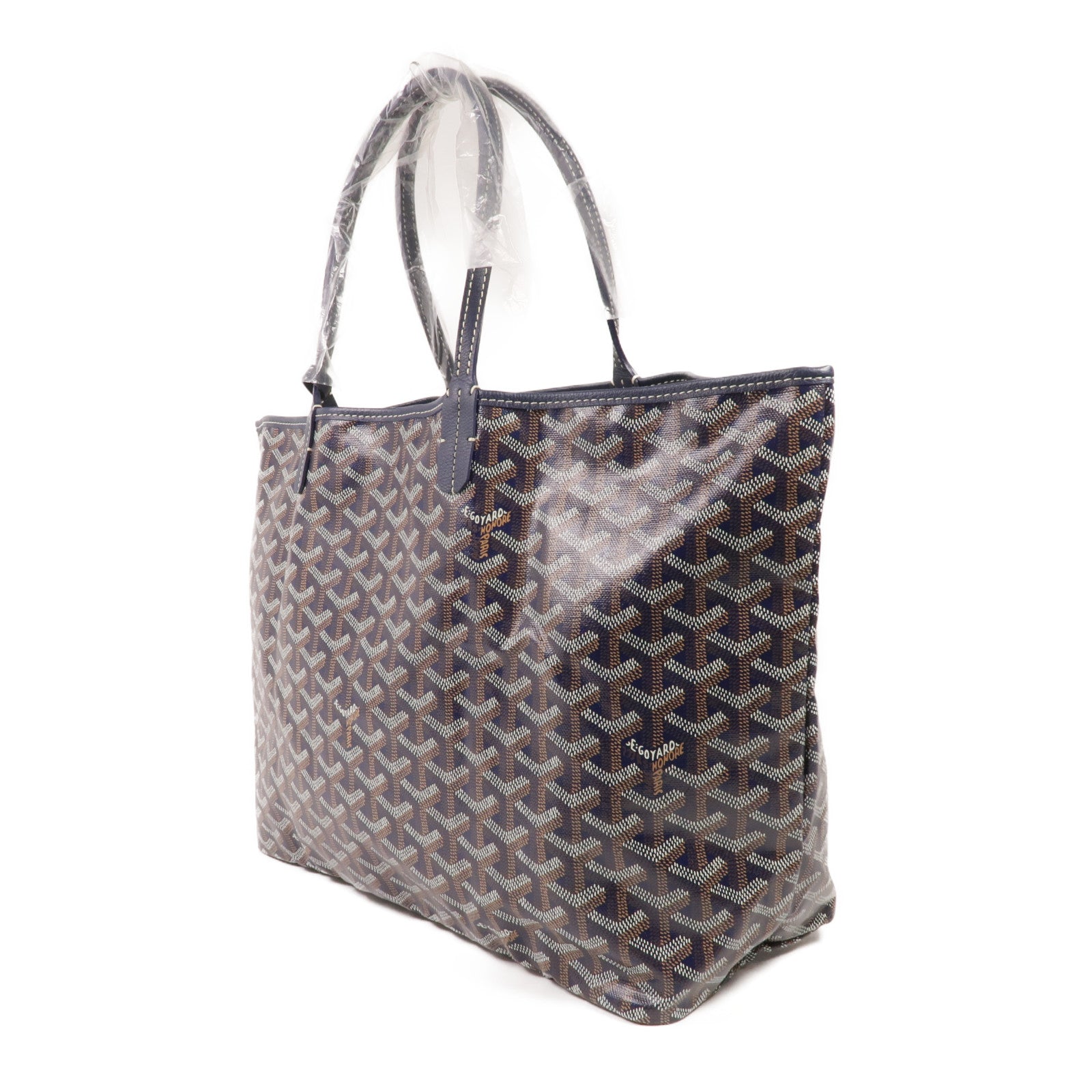 GOYARD 塗層帆布Saint Louis PM銀扣手挽袋
