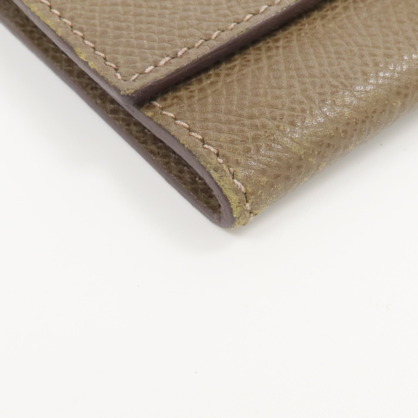 HERMES Epsom皮革Bearn Key Holder鎖匙包Etain