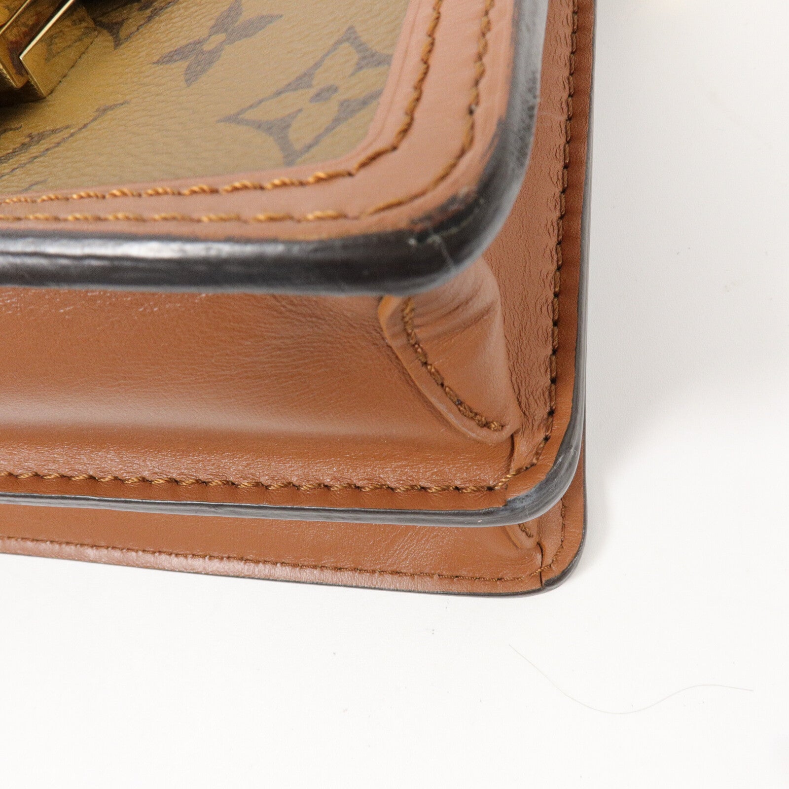 LOUIS VUITTON Monogram Reverse Mini Dauphine肩背袋