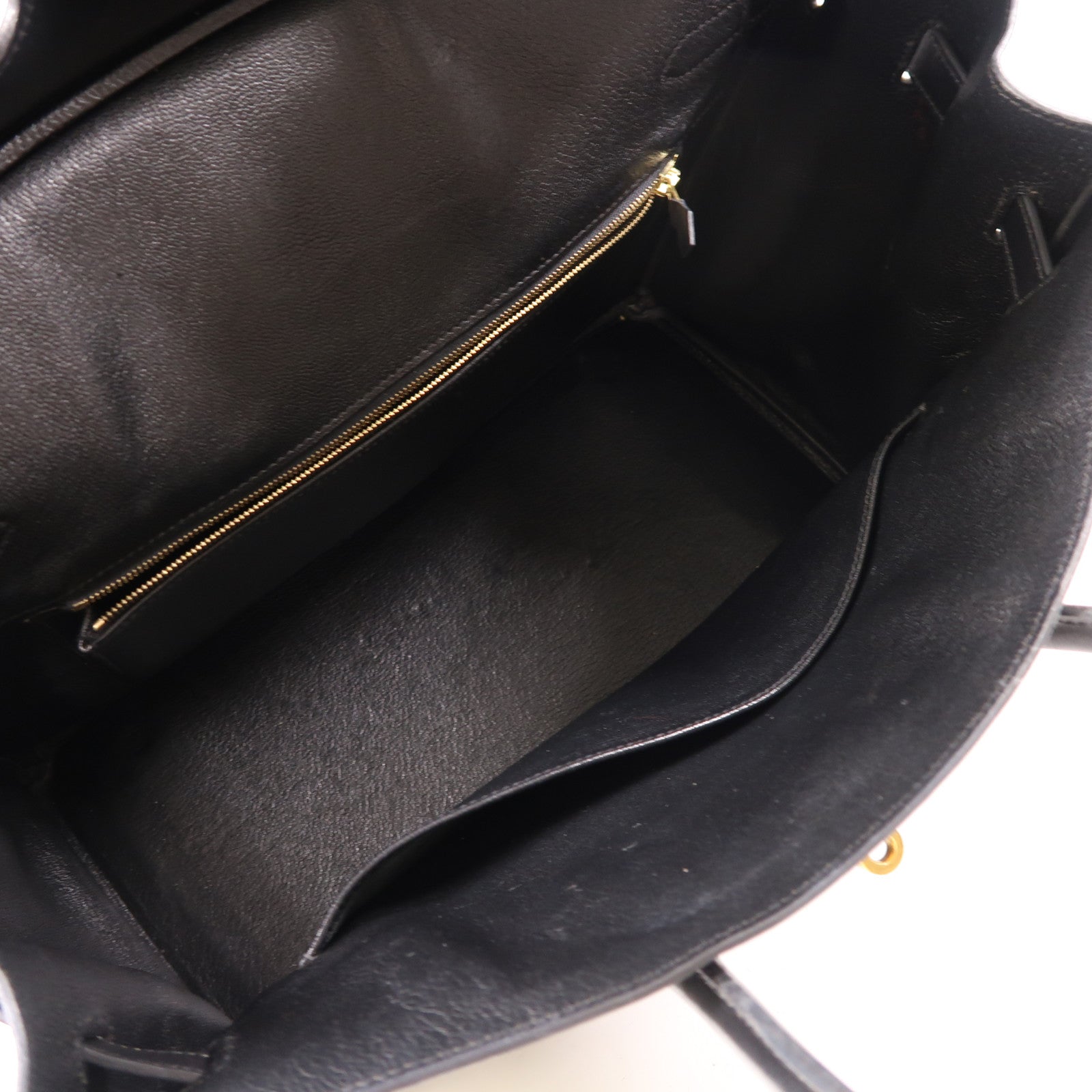 HERMES Box Calf皮革Birkin 35金扣手挽袋Noir