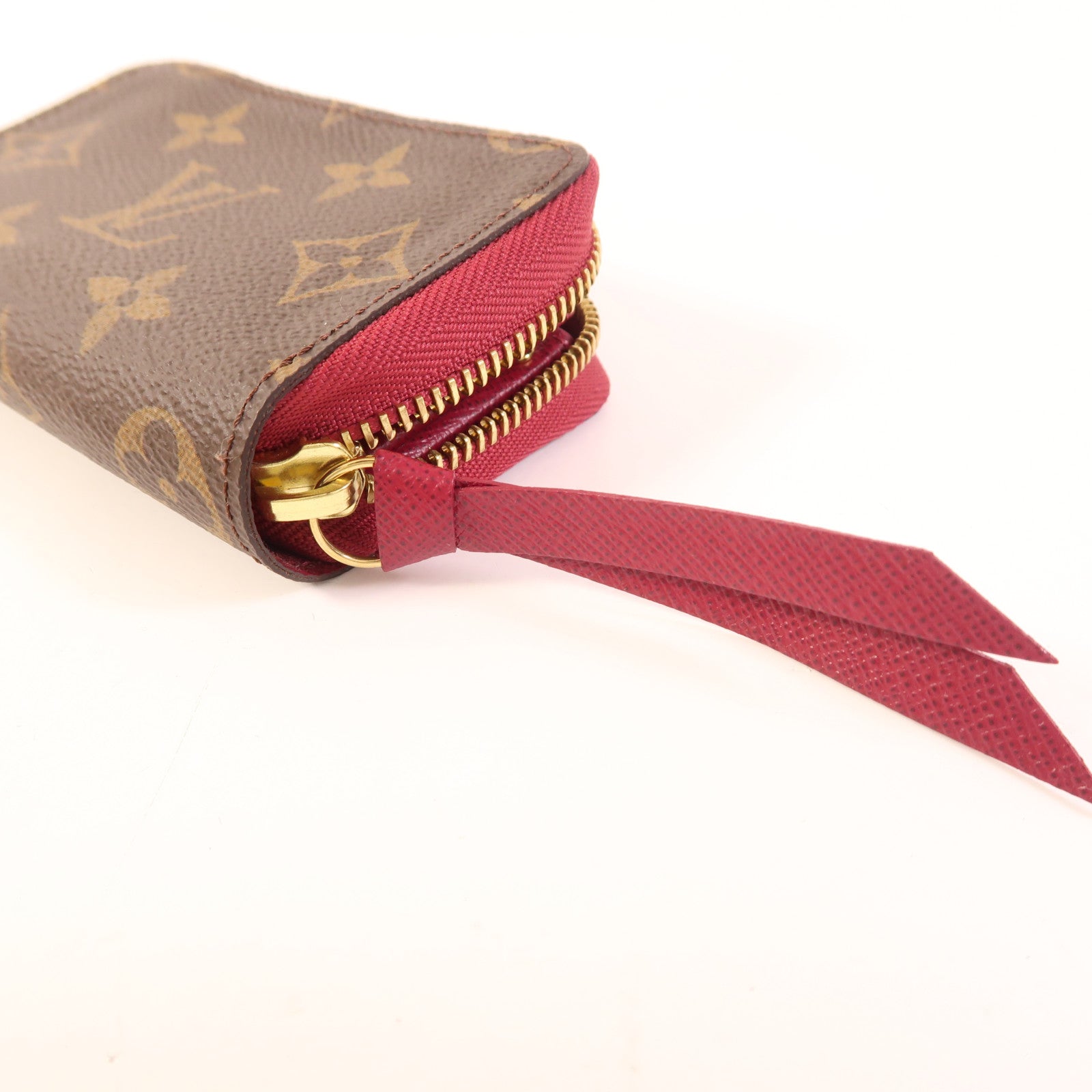 LOUIS VUITTON Monogram Zippy Card Case金扣卡片套