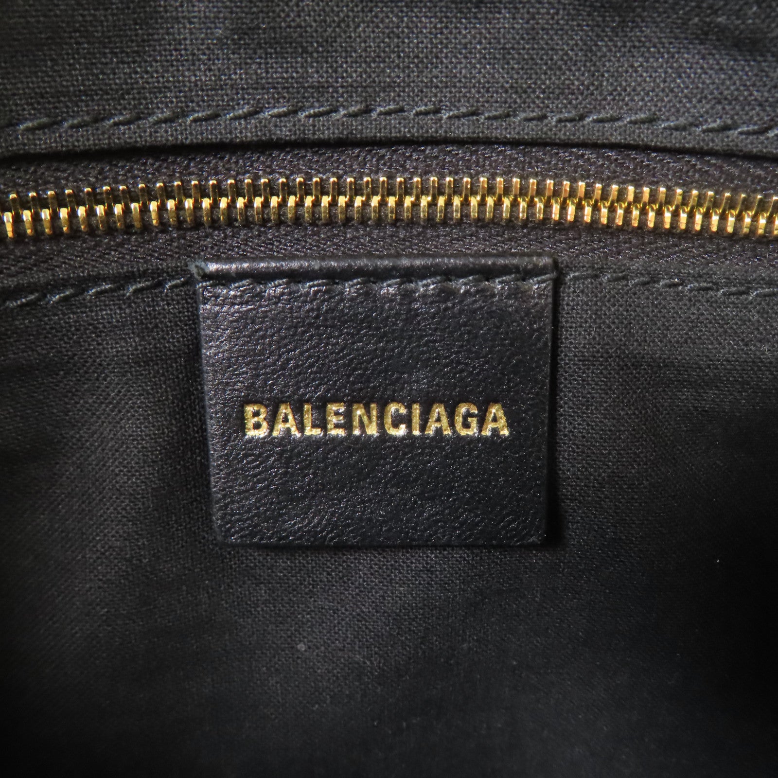 BALENCIAGA GHW Signature Camera Shoulder Bag 702701 Coated Canvas Brown