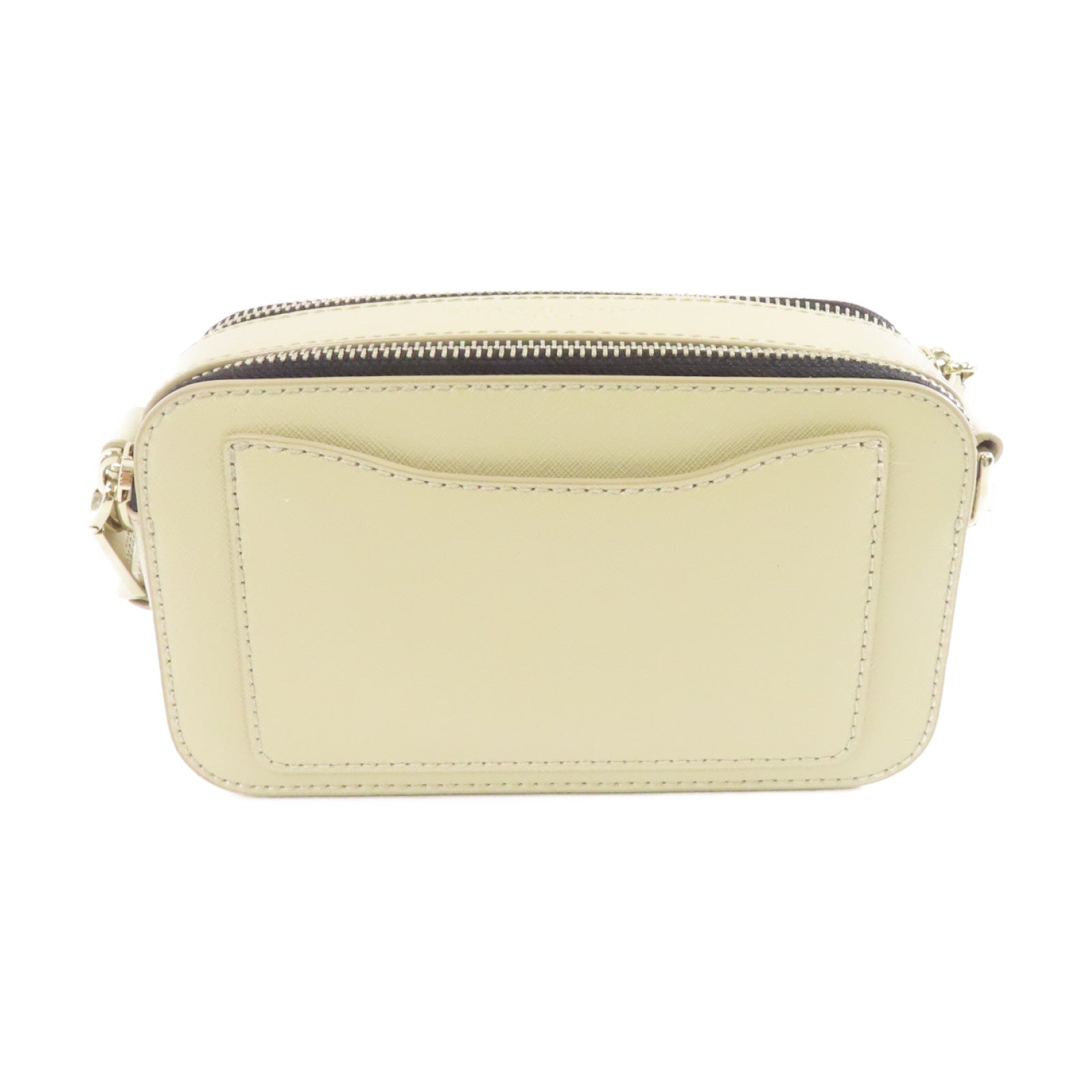 MARC BY MARC JACOBS 牛皮皮革The Snapshot金扣肩背袋米色