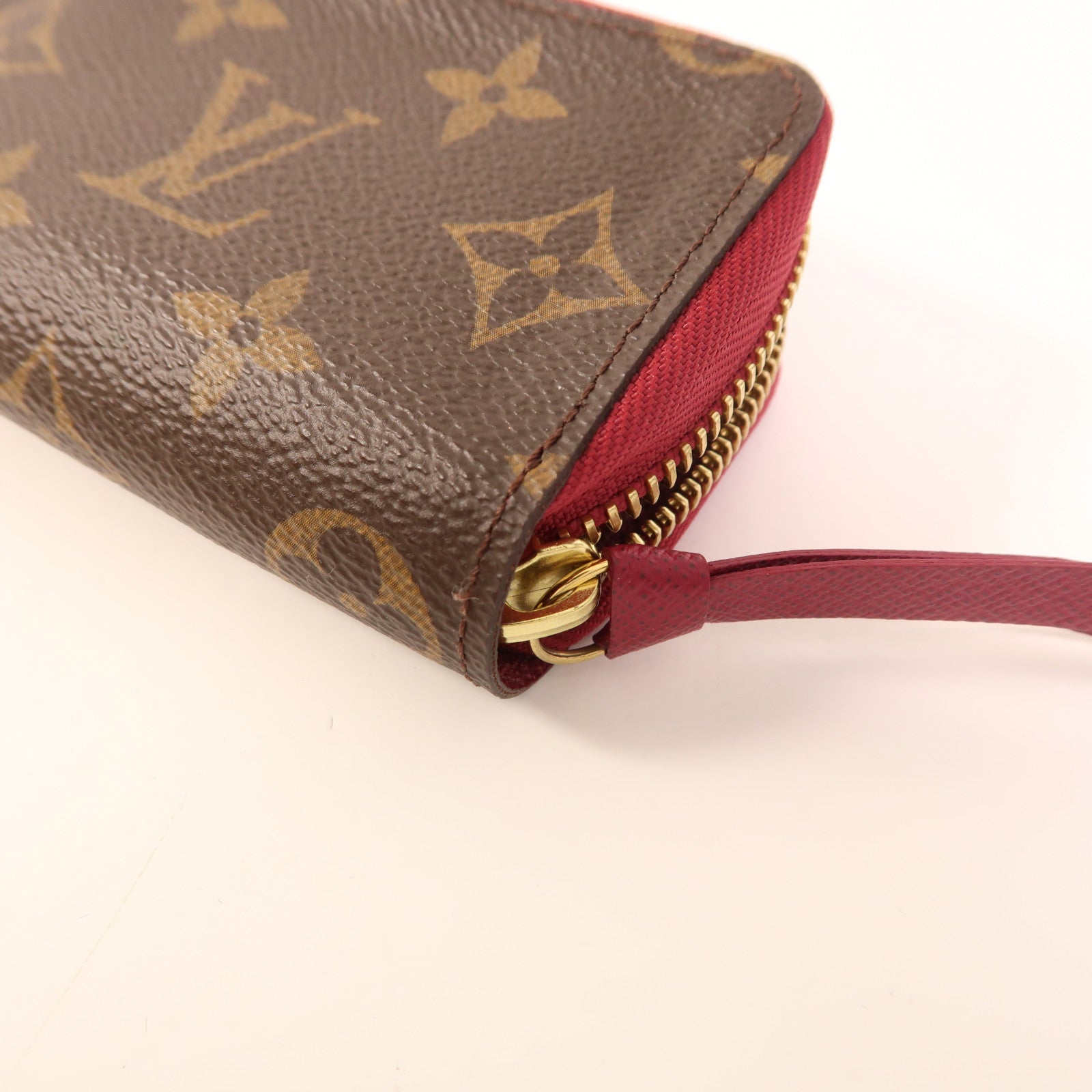 LOUIS VUITTON Monogram Zippy Card Case金扣卡片套