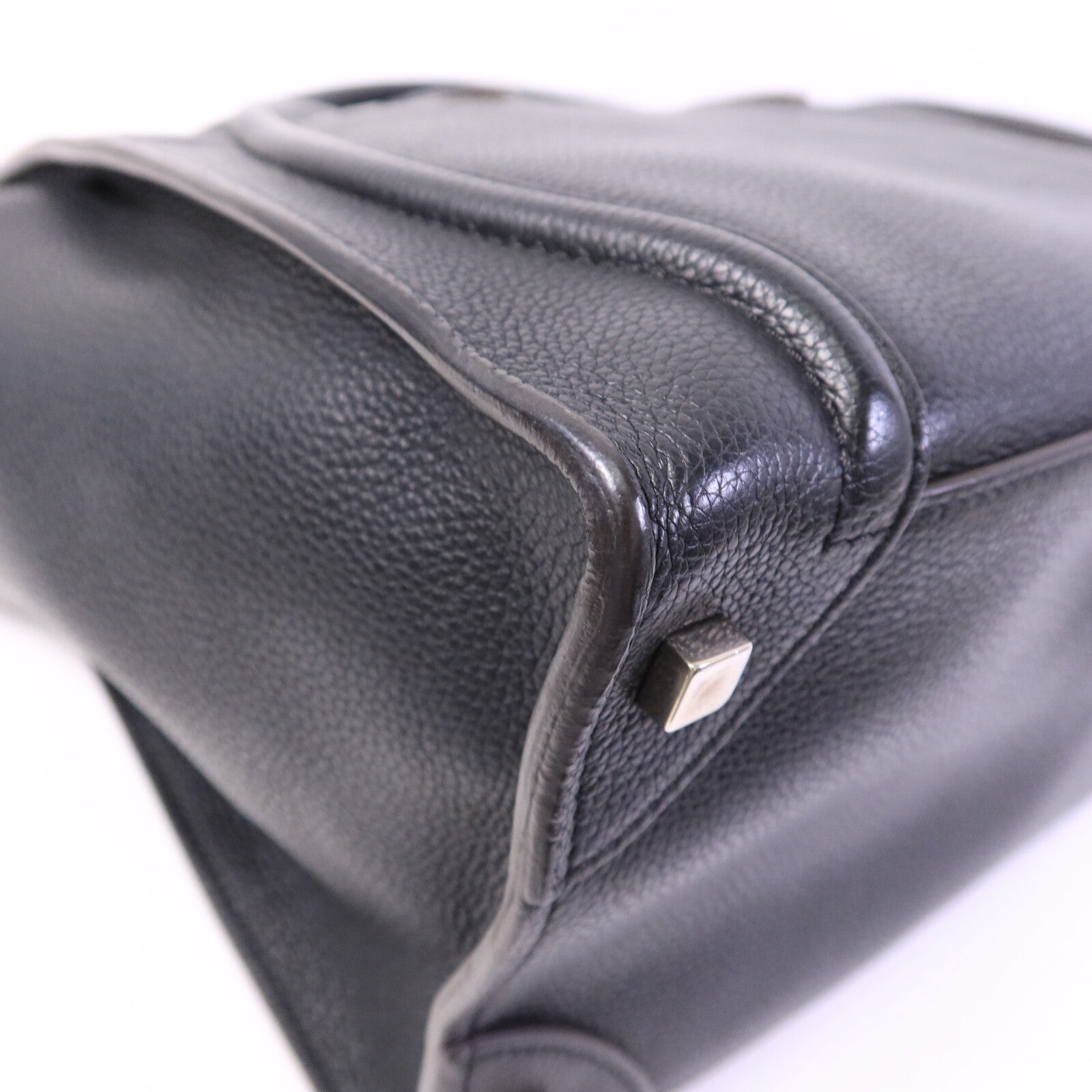 CELINE 牛皮皮革Mini Luggage手挽袋
