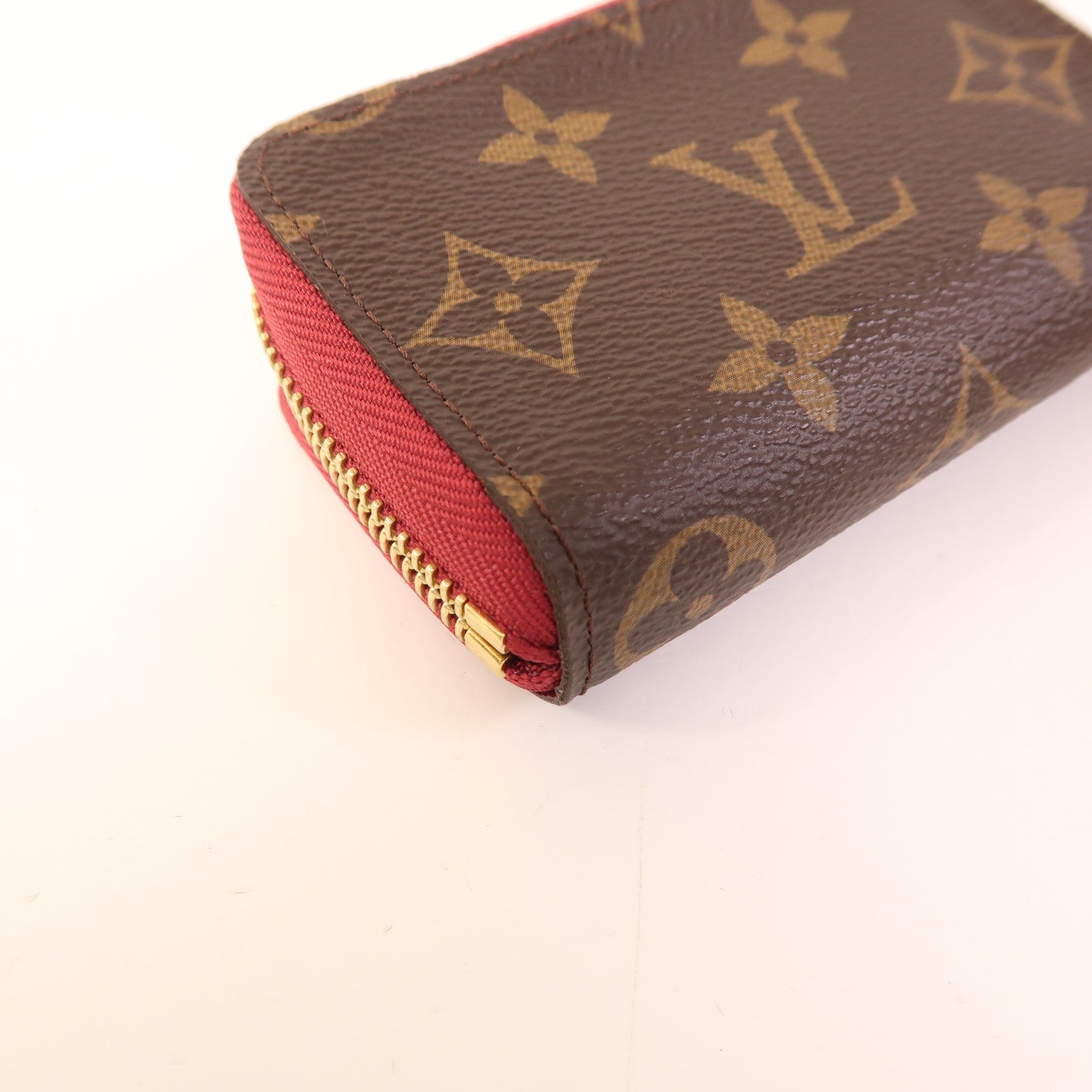 LOUIS VUITTON Monogram Zippy Card Case金扣卡片套