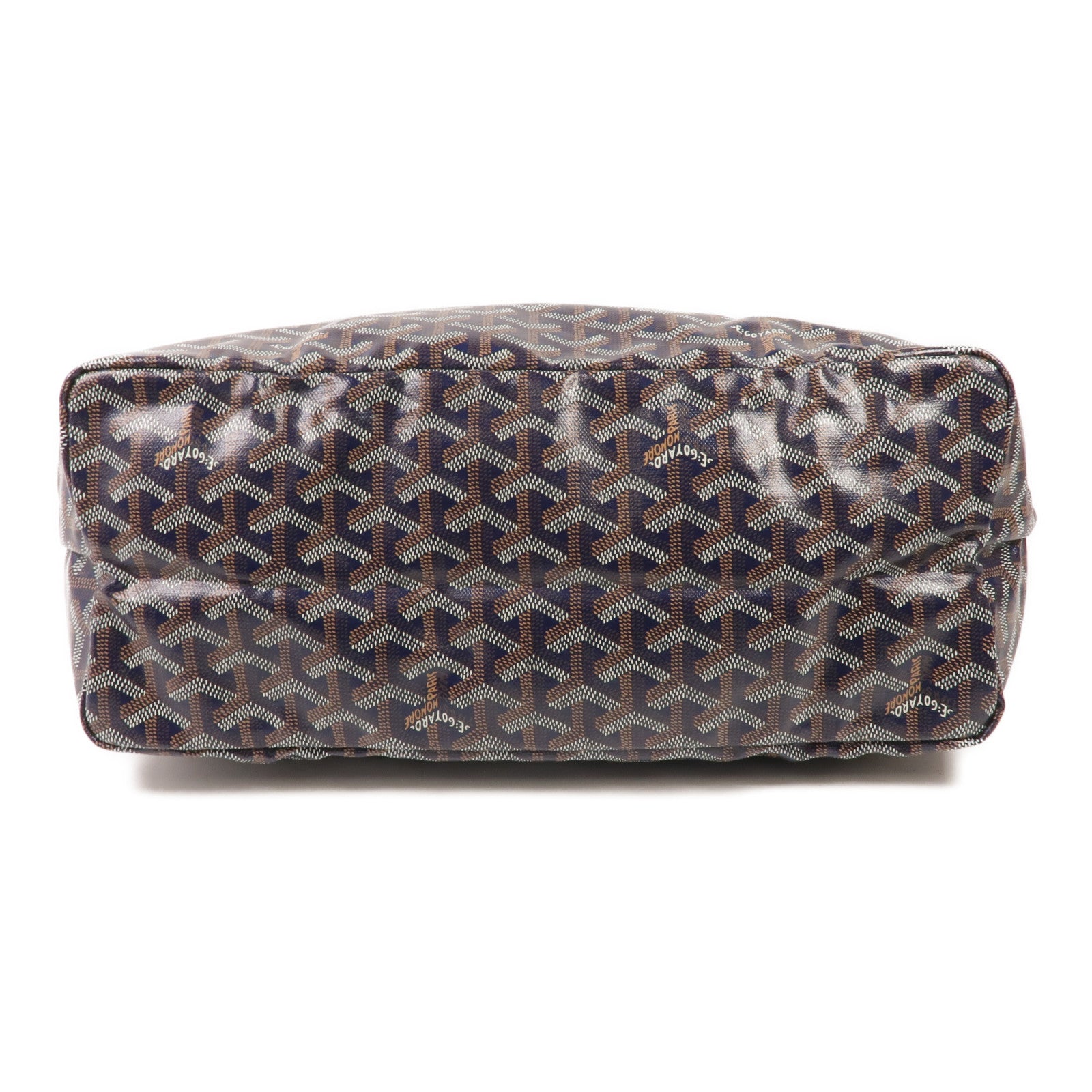 GOYARD 塗層帆布Saint Louis PM銀扣手挽袋