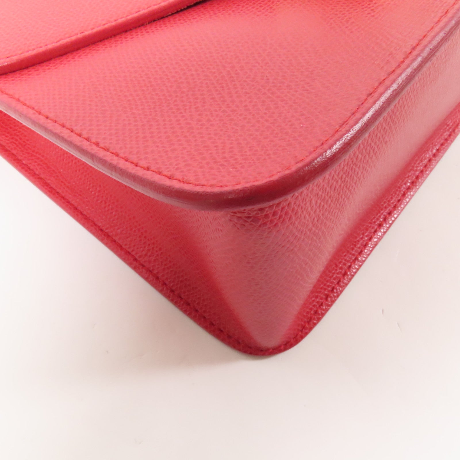 Furla 牛皮皮革Shoulder Bag金扣手挽肩背兩用袋