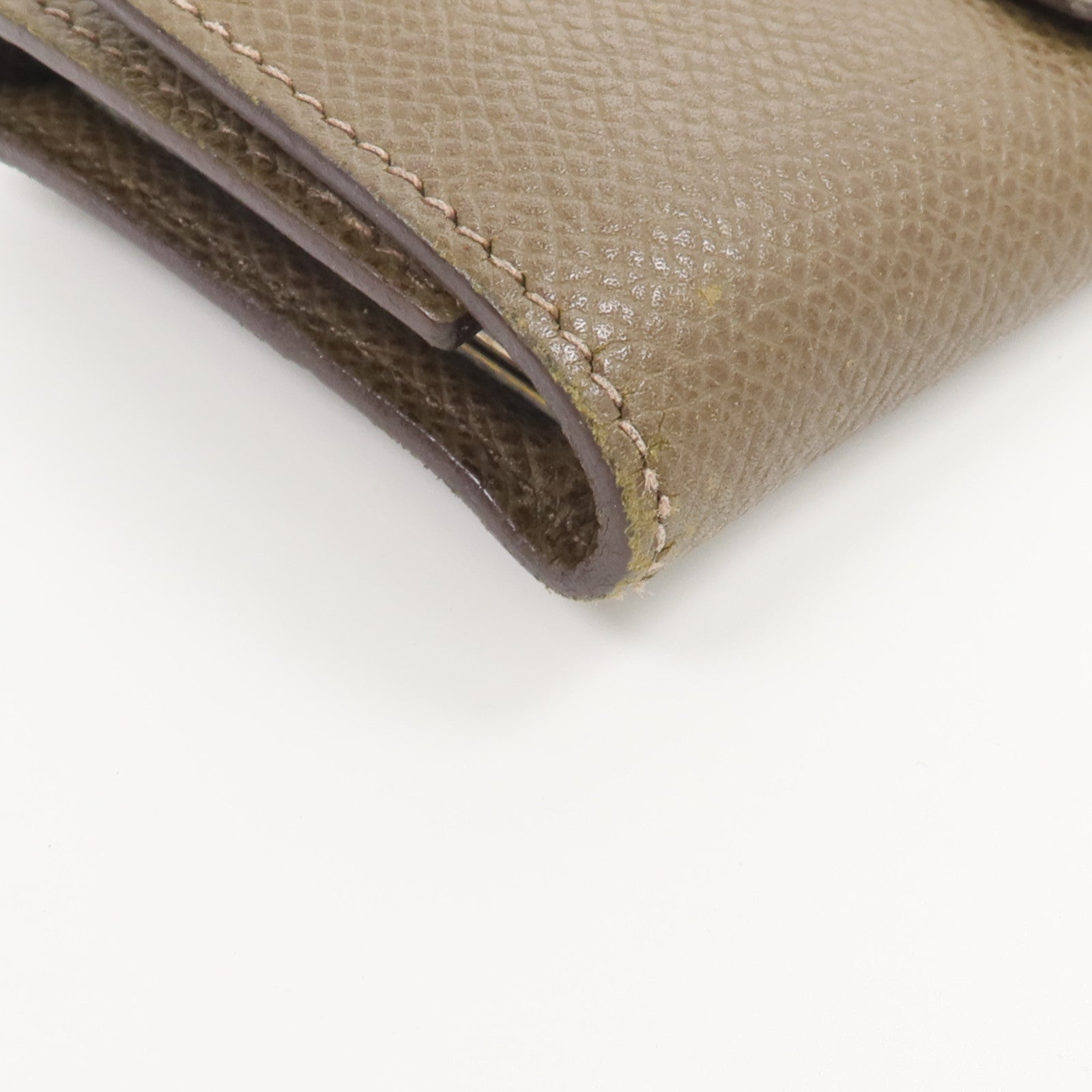 HERMES Epsom皮革Bearn Key Holder鎖匙包Etain