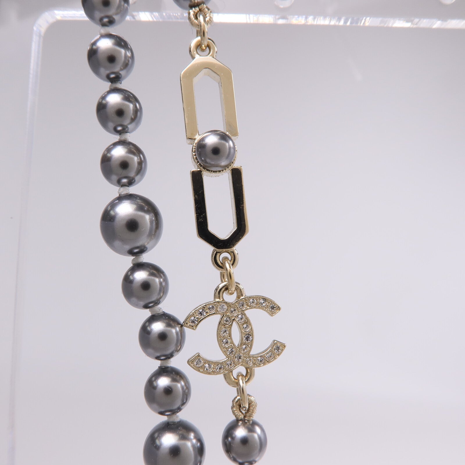 CHANEL PVC/金屬Necklace項鍊