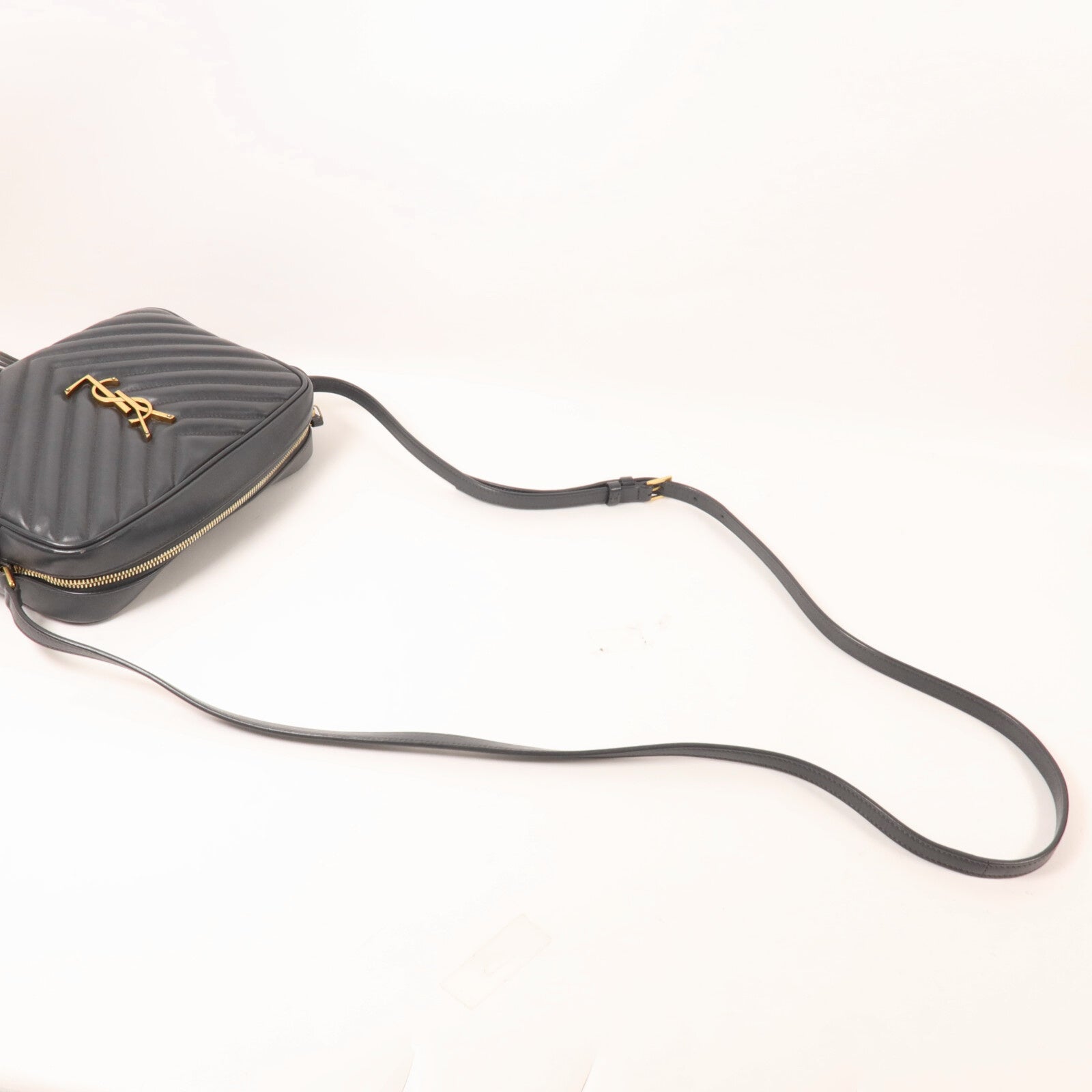 SAINT LAURENT 牛皮皮革Lou Camera肩背袋