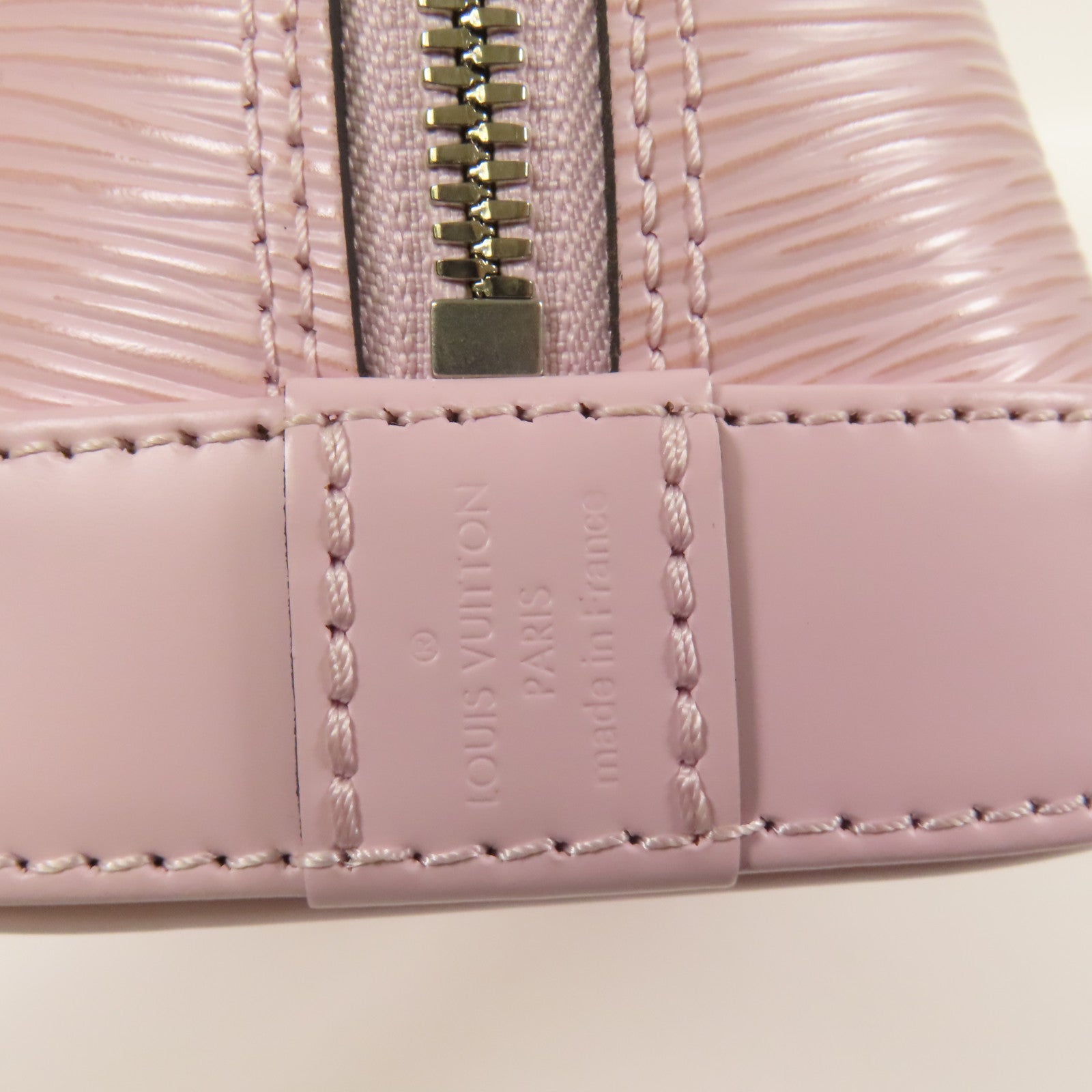 LOUIS VUITTON Epi Alma BB銀扣手挽肩背兩用袋