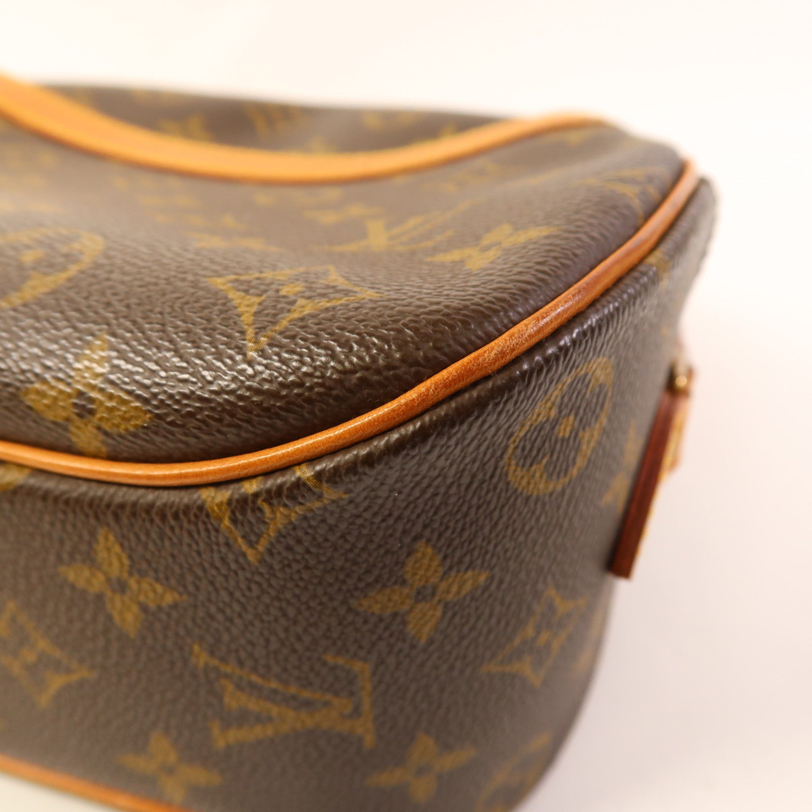 LOUIS VUITTON Monogram Blois金扣肩背袋棕色