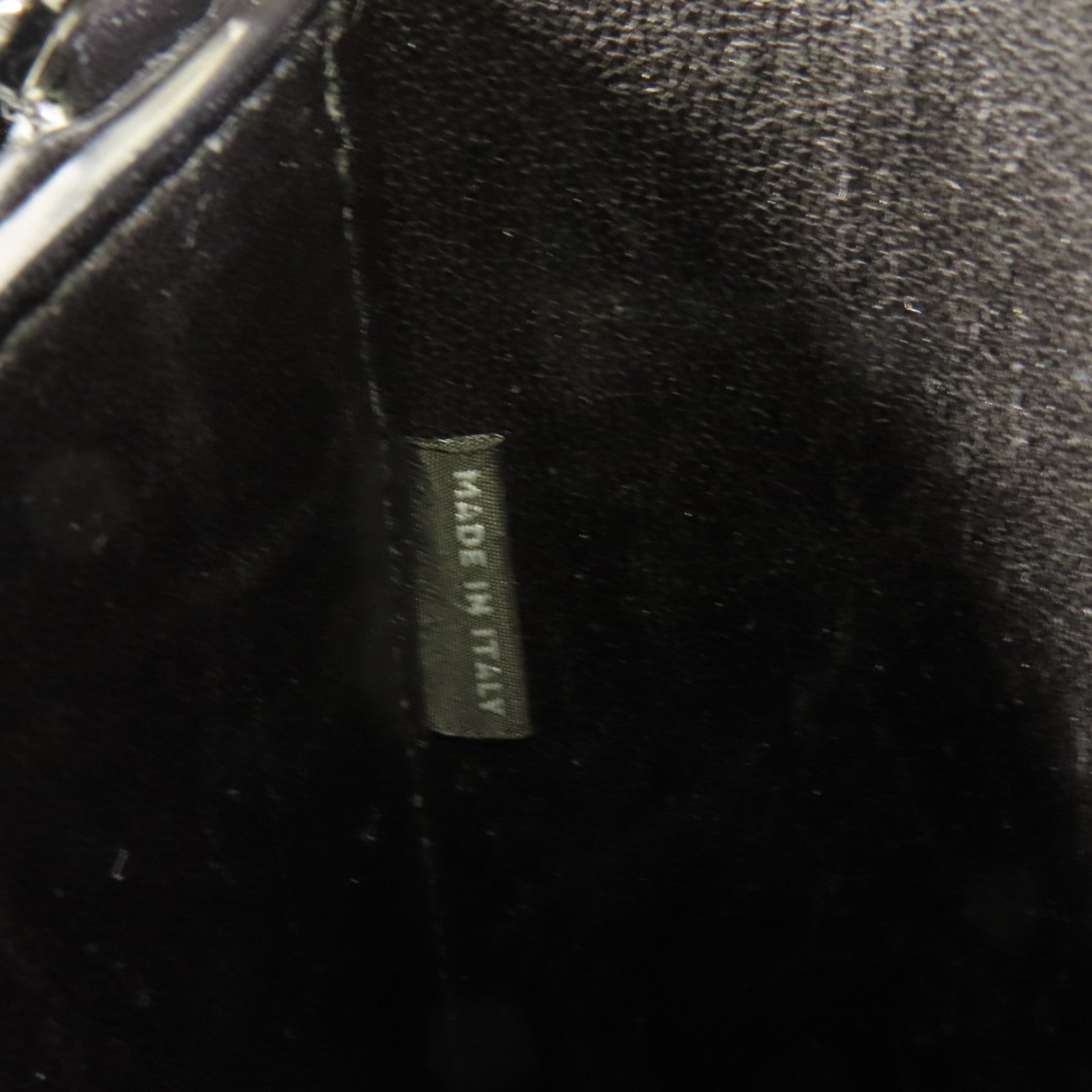 PRADA 牛皮皮革Bucket Bag銀扣手挽肩背兩用袋