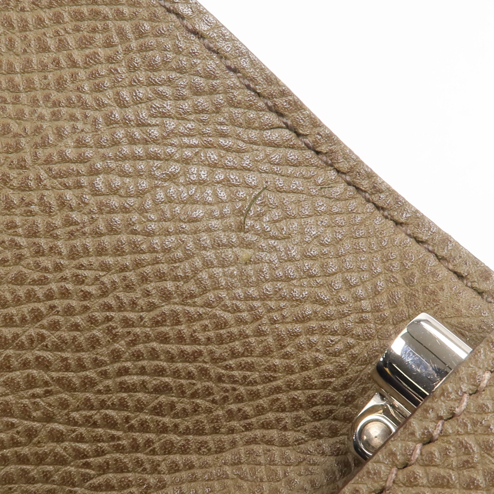 HERMES Epsom皮革Bearn Key Holder鎖匙包Etain