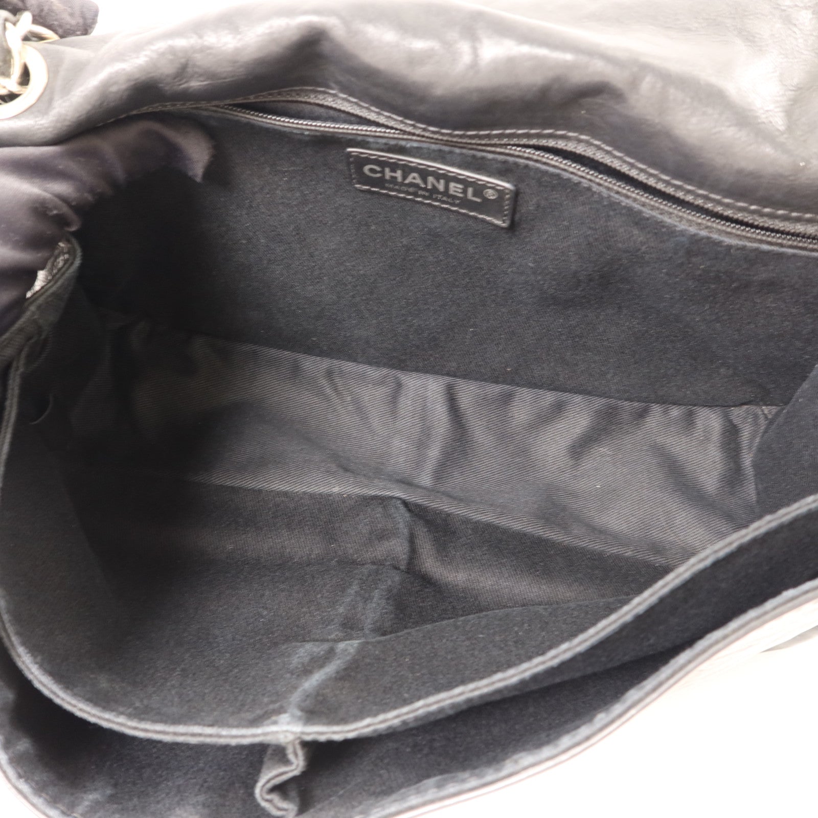 CHANEL 牛皮皮革Matelasse Chain Shoulder銀扣肩背袋
