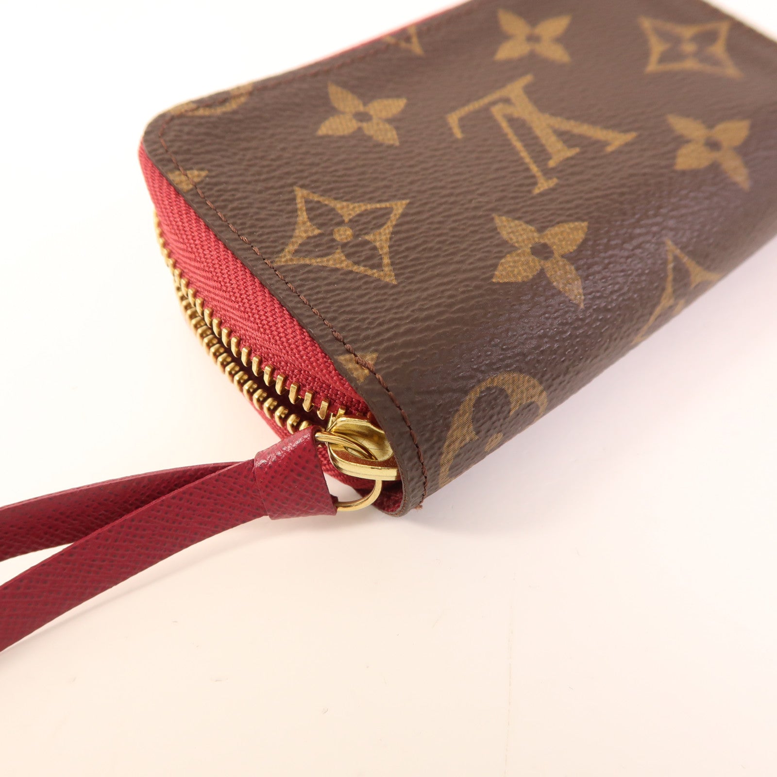 LOUIS VUITTON Monogram Zippy Card Case金扣卡片套