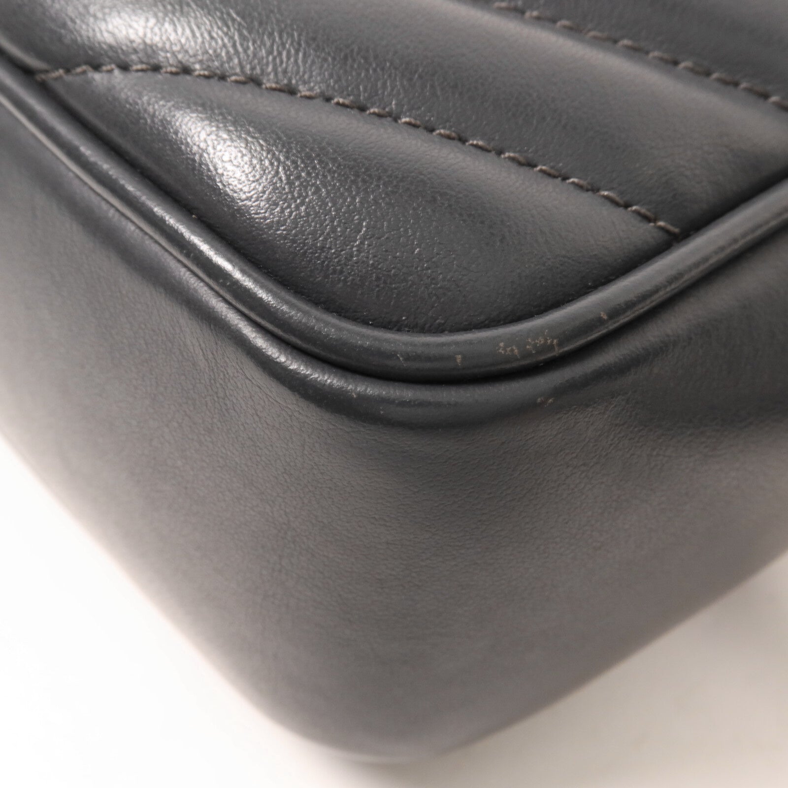 SAINT LAURENT 牛皮皮革Lou Camera肩背袋