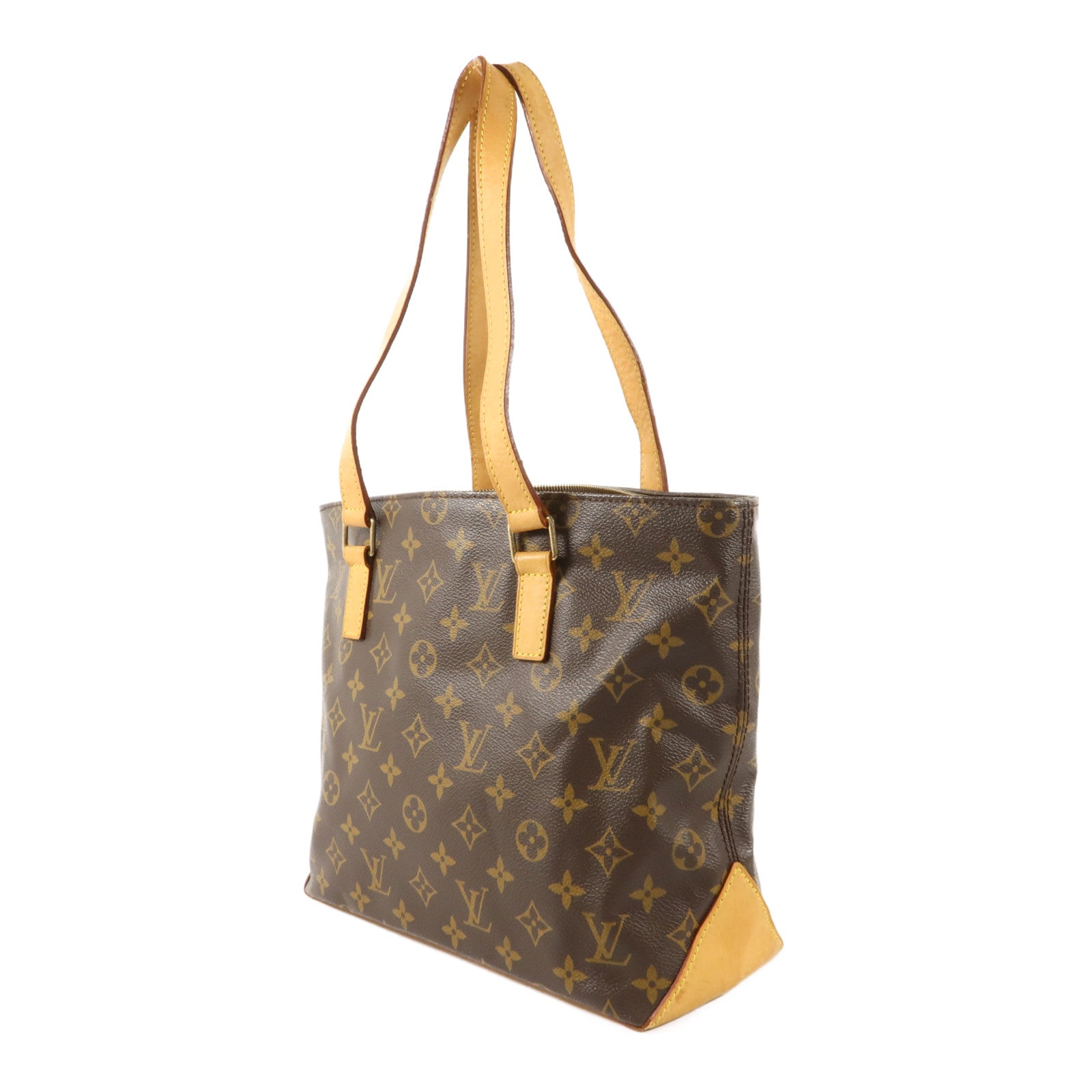 LOUIS VUITTON Monogram Cabas Piano金扣肩背袋