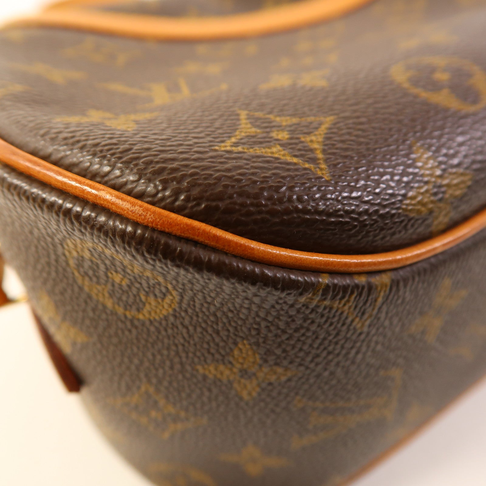 LOUIS VUITTON Monogram Blois金扣肩背袋棕色