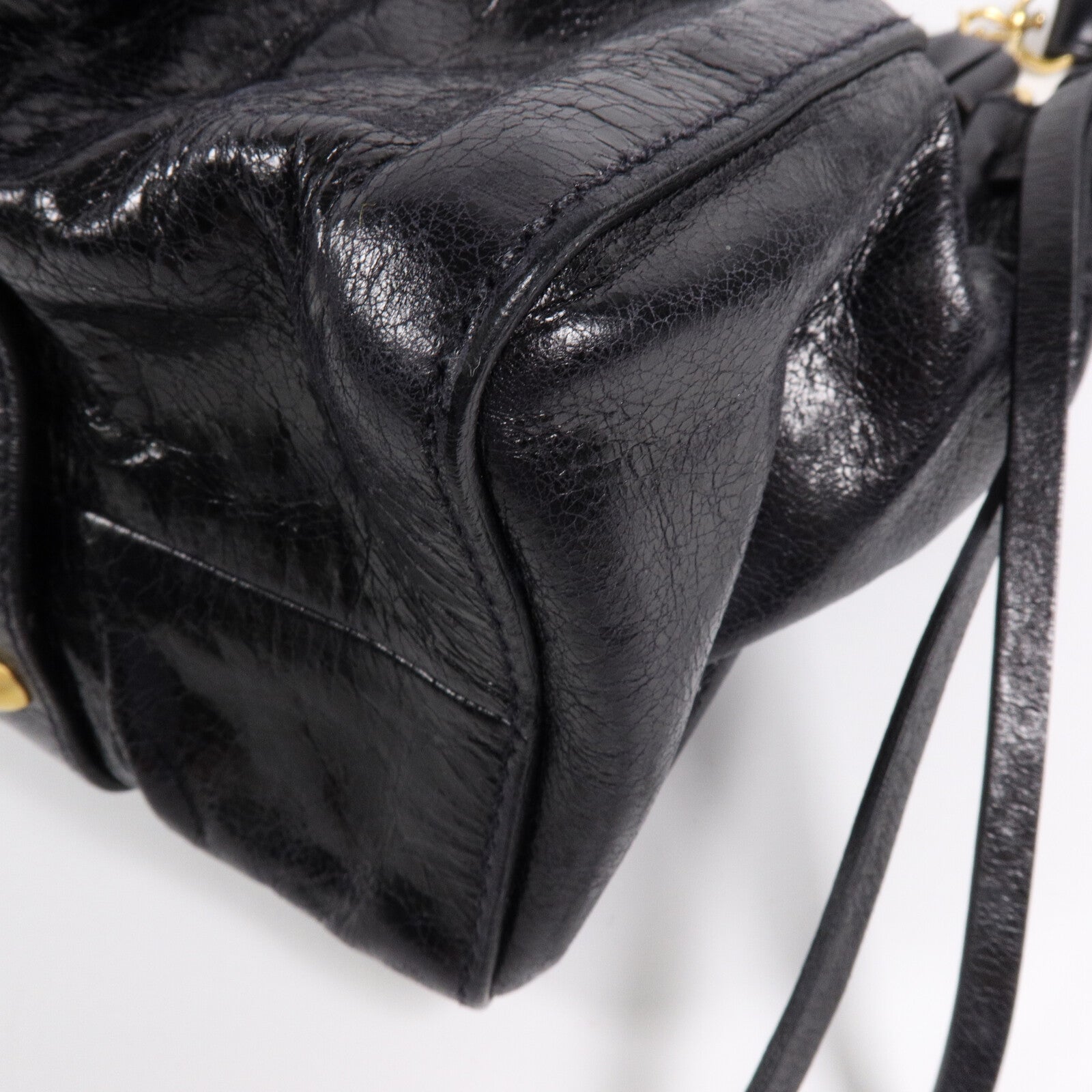 Miu Miu 牛皮皮革2 Way Shoulder手挽肩背兩用袋