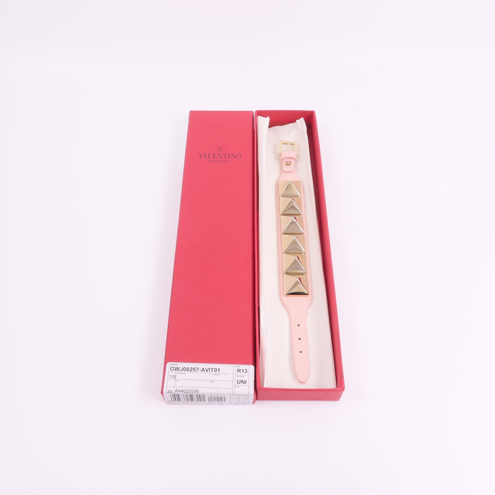 Valentino 【激減優惠】牛皮皮革Bracelet手帶