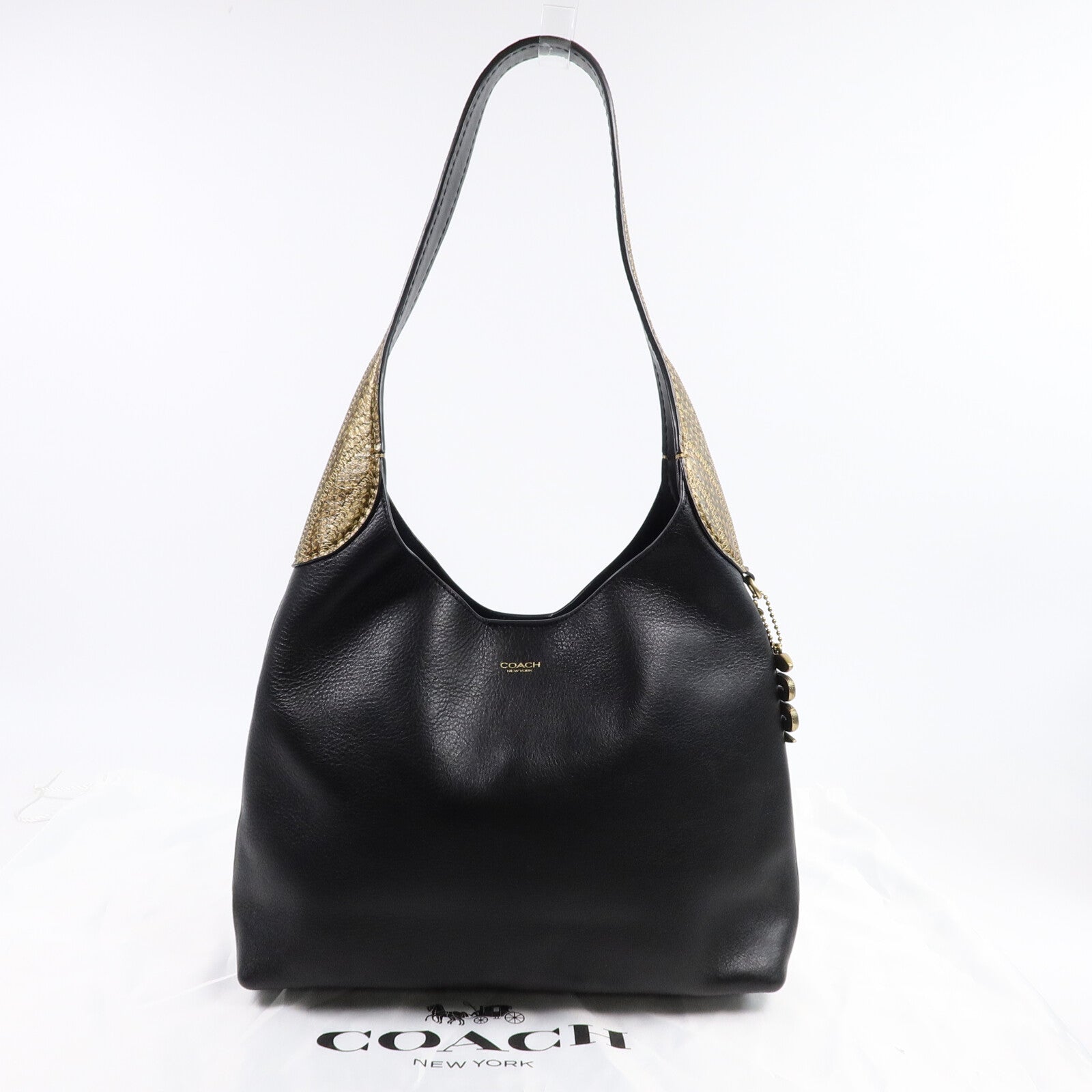 COACH 牛皮皮革Brooklyn 28肩背袋