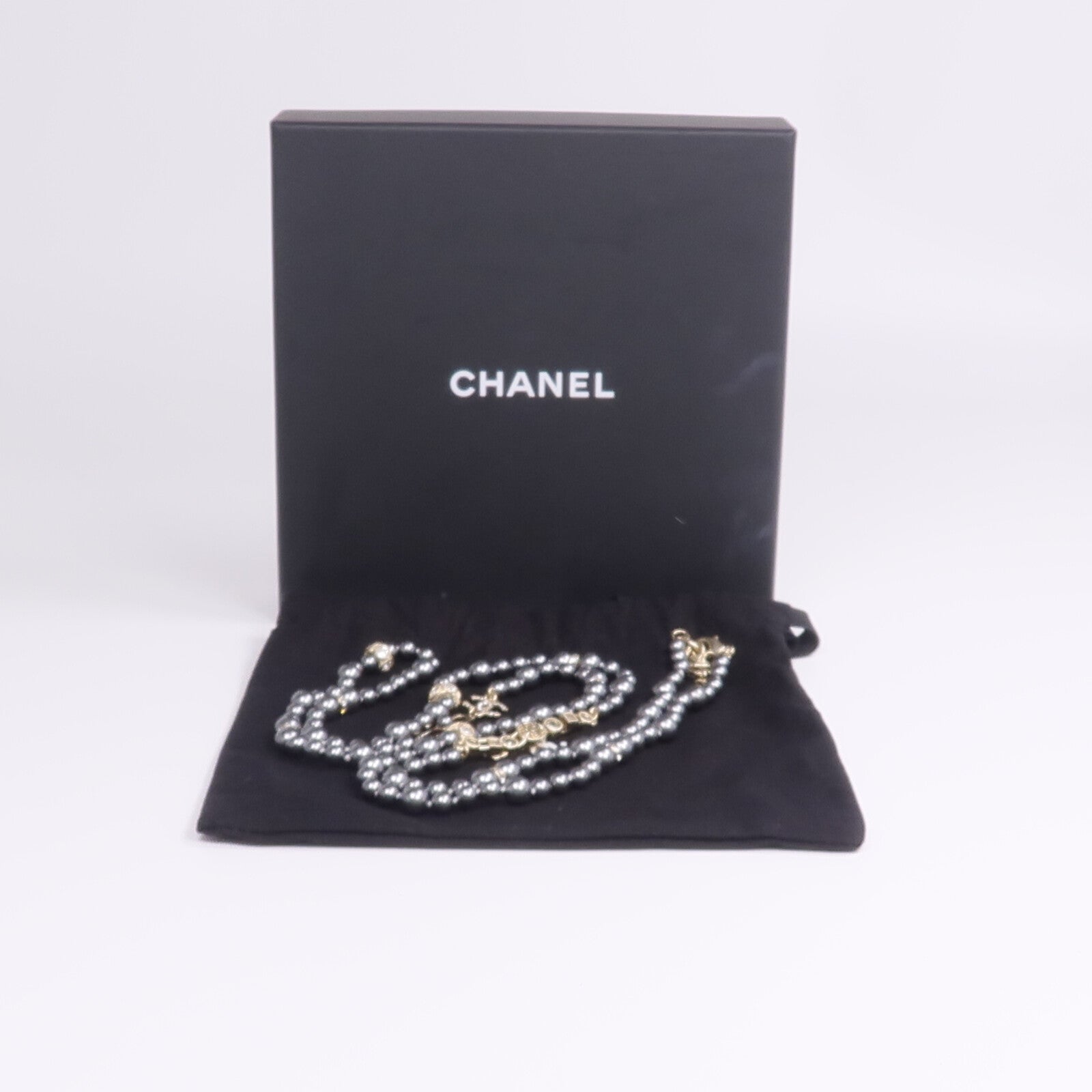 CHANEL PVC/金屬Necklace項鍊