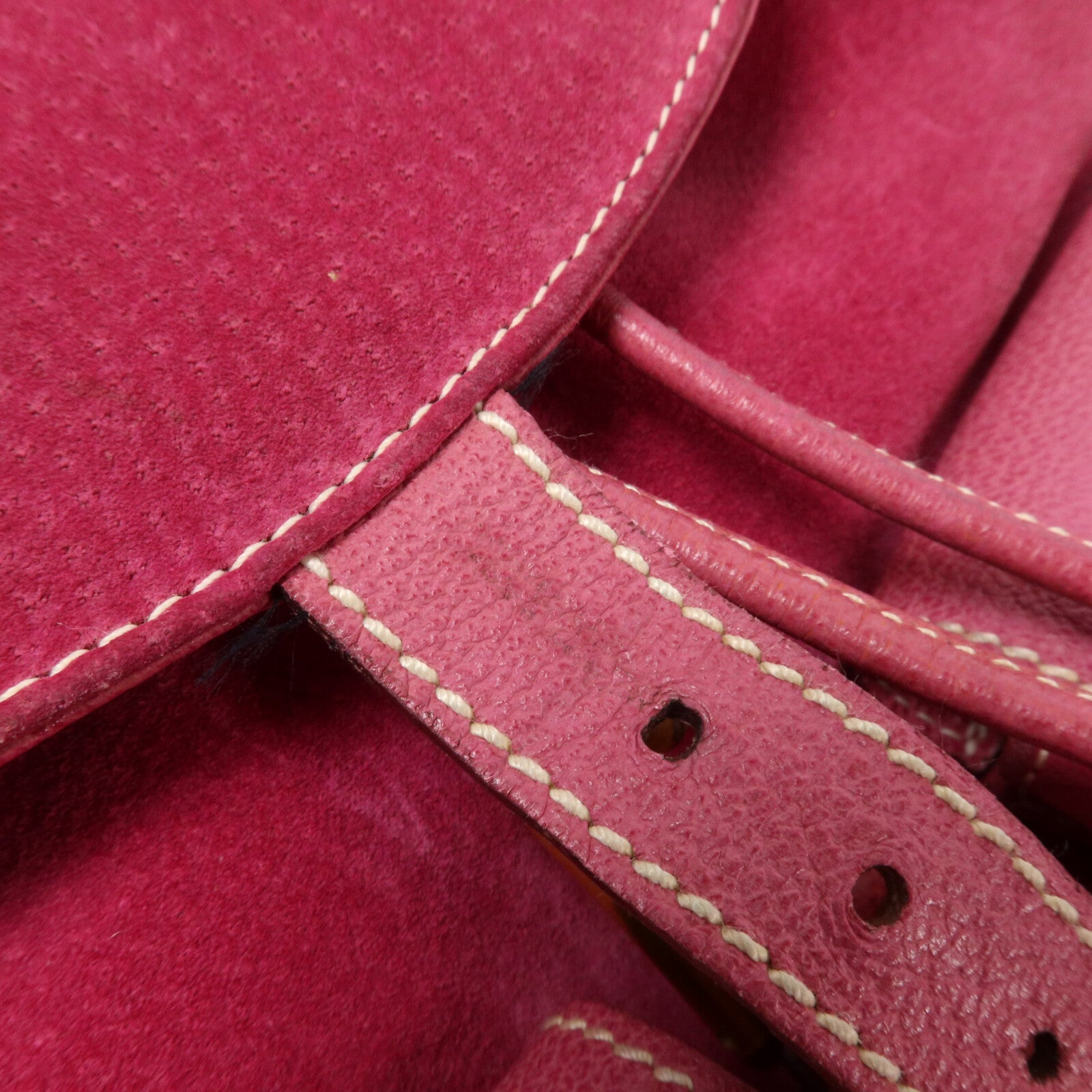 GUCCI 麂皮皮革Bamboo Backpack背包