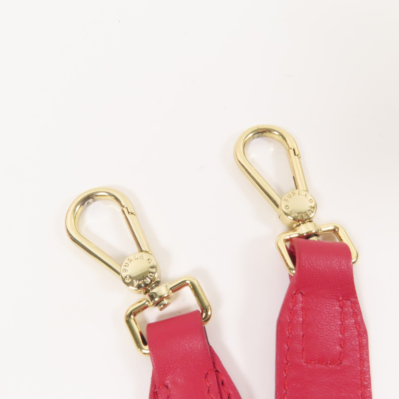 Furla 牛皮皮革Shoulder Bag金扣手挽肩背兩用袋