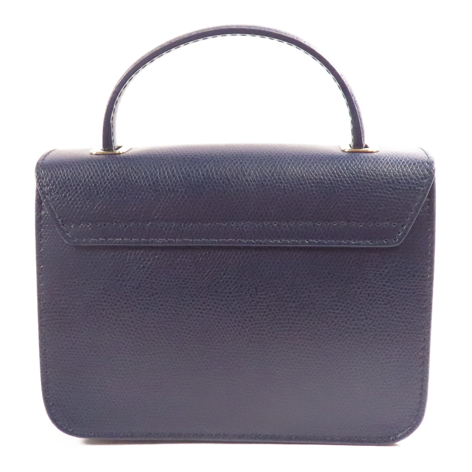 Furla 牛皮皮革Shoulder Bag金扣手挽肩背兩用袋