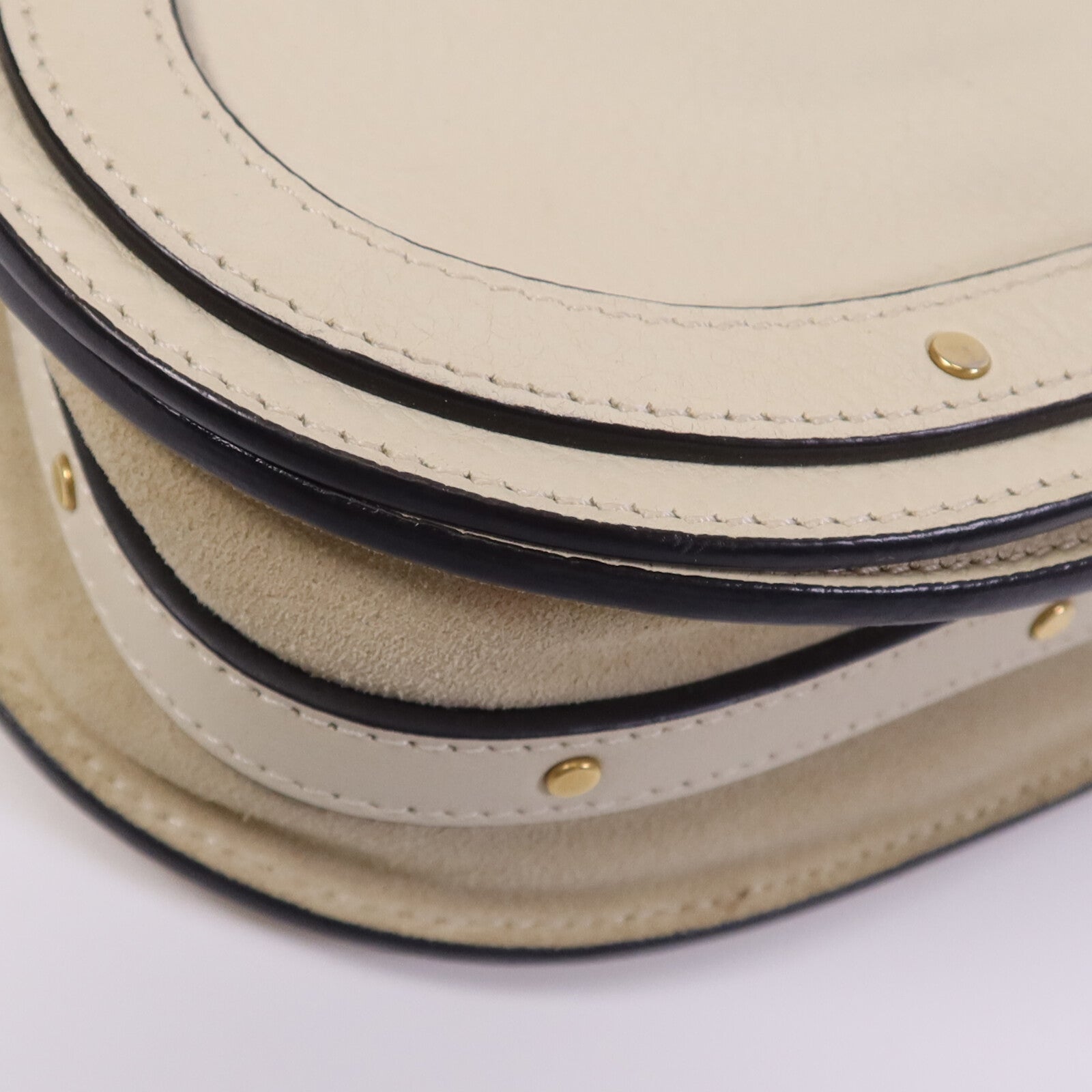 Chloe 牛皮皮革Nile金扣手挽肩背兩用袋