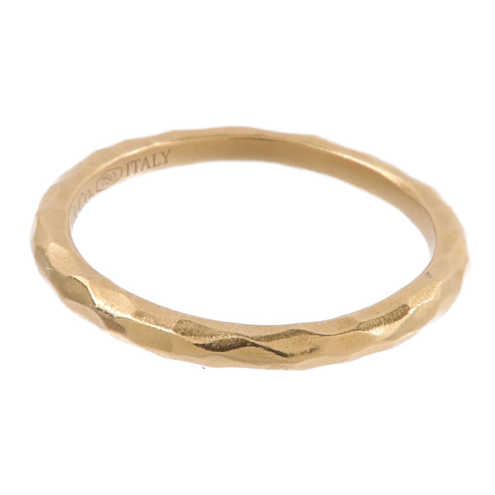 TIFFANY＆CO 18K黃金Tiffany Ring戒指