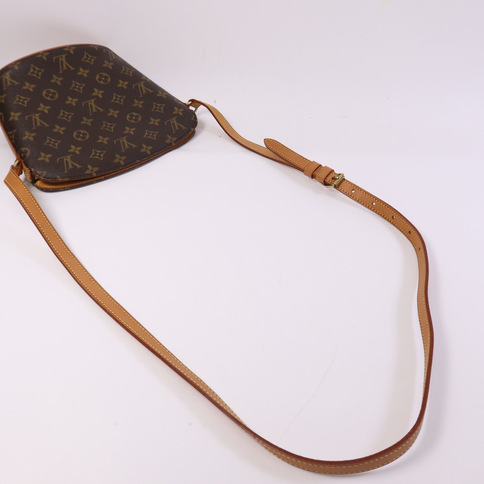 LOUIS VUITTON Monogram Drouot金扣肩背袋