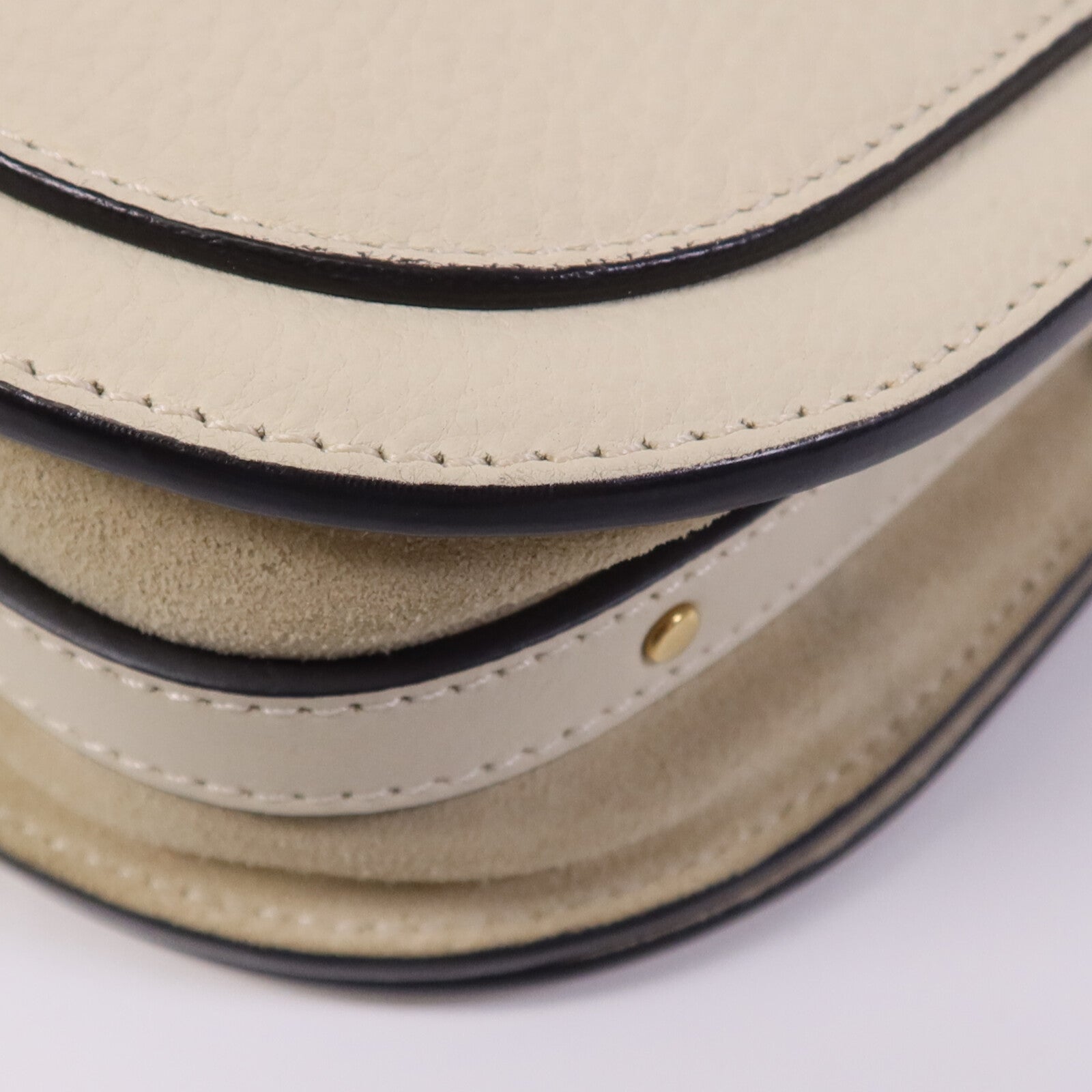 Chloe 牛皮皮革Nile金扣手挽肩背兩用袋