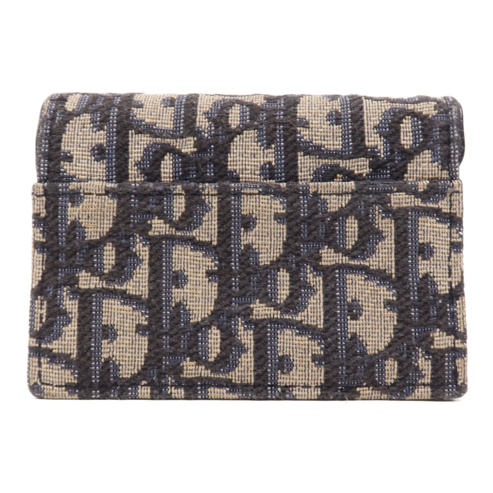 Dior 帆布Card Case金扣卡片套
