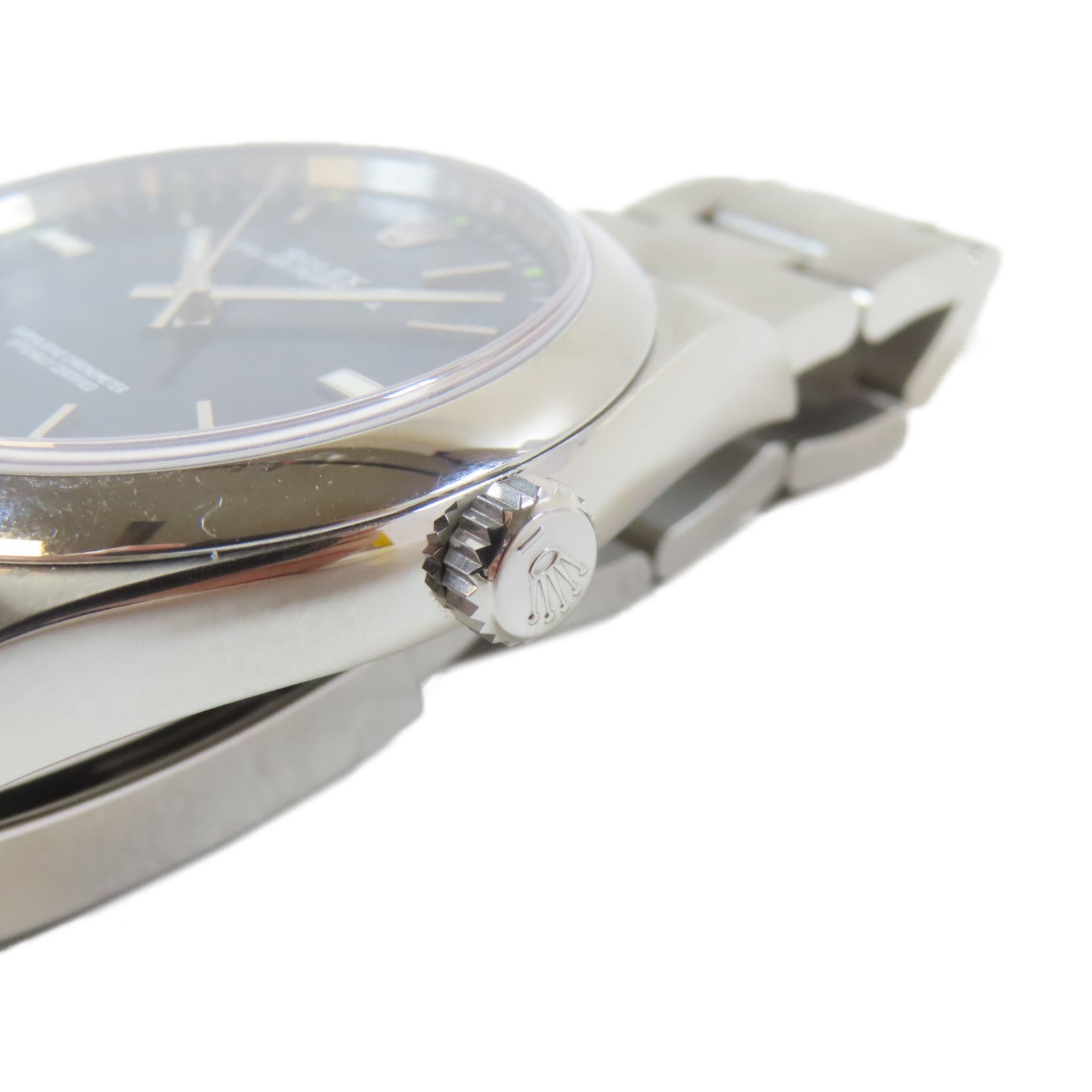 ROLEX Oyster Perpetual 39mm不鏽鋼手錶自動機芯黑色