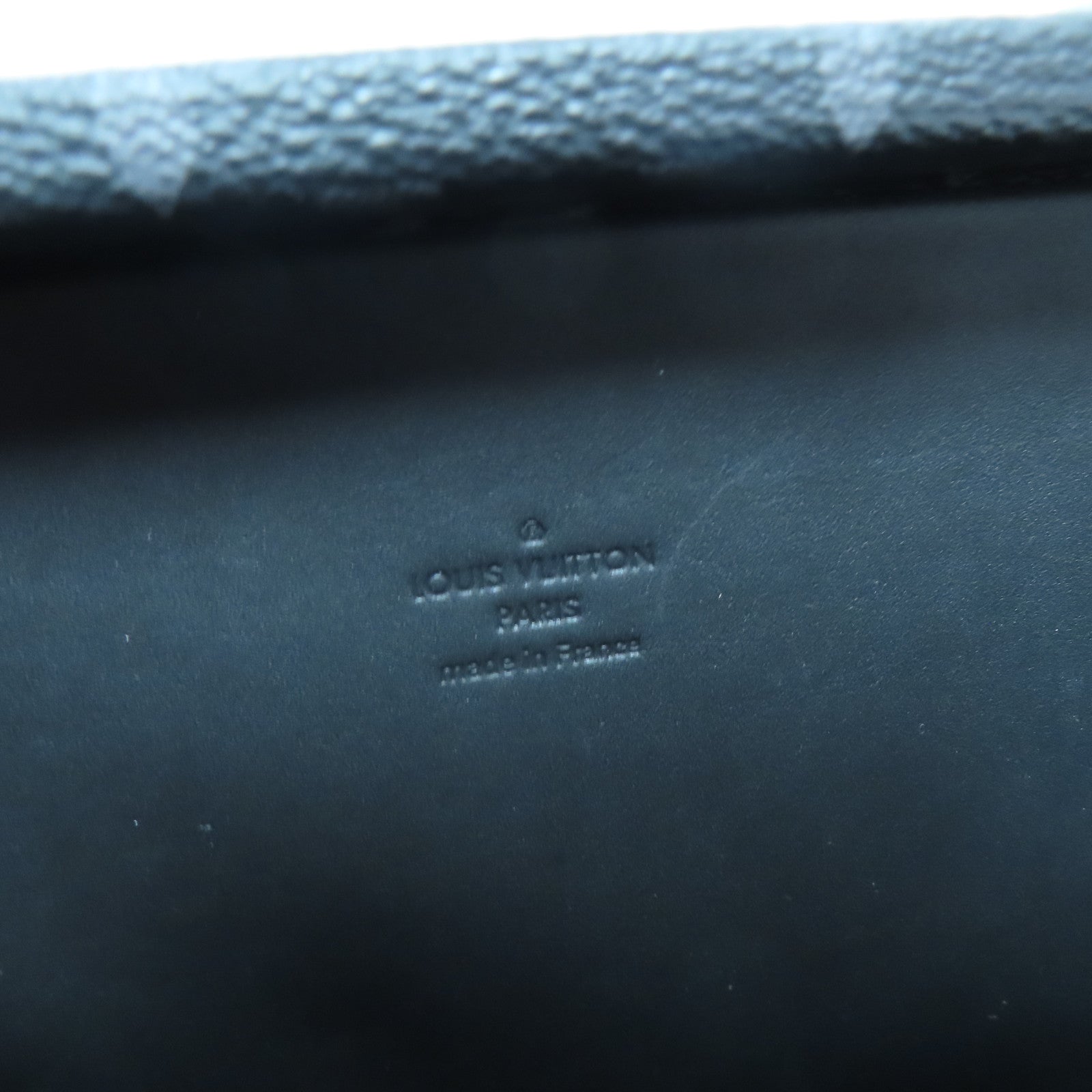 LOUIS VUITTON **【激減優惠】Monogram Eclipse Clutch Box銀扣肩背袋黑色